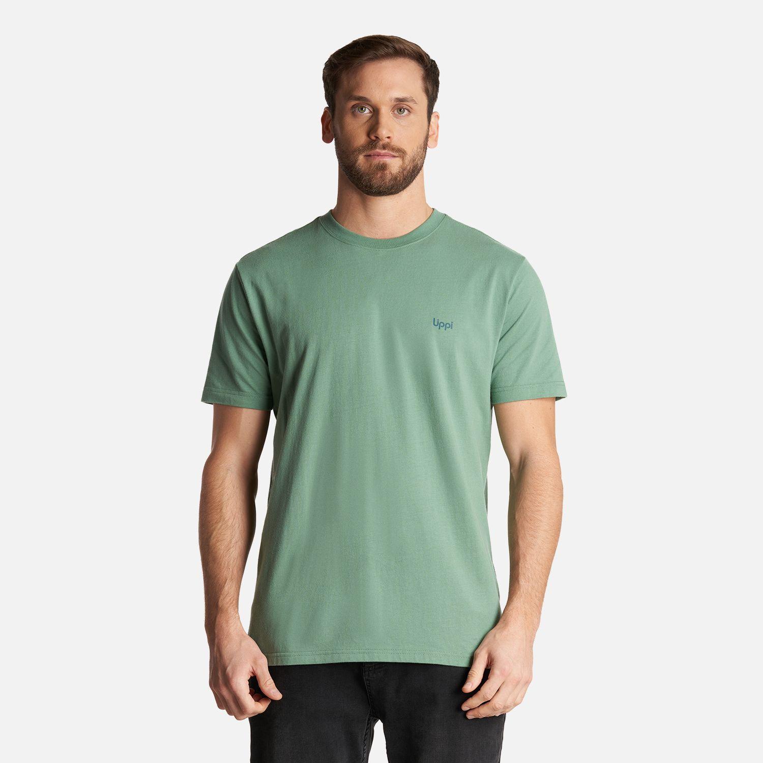 Polera Hombre Portal Forest T-Shirt Verde Claro Lippi-1