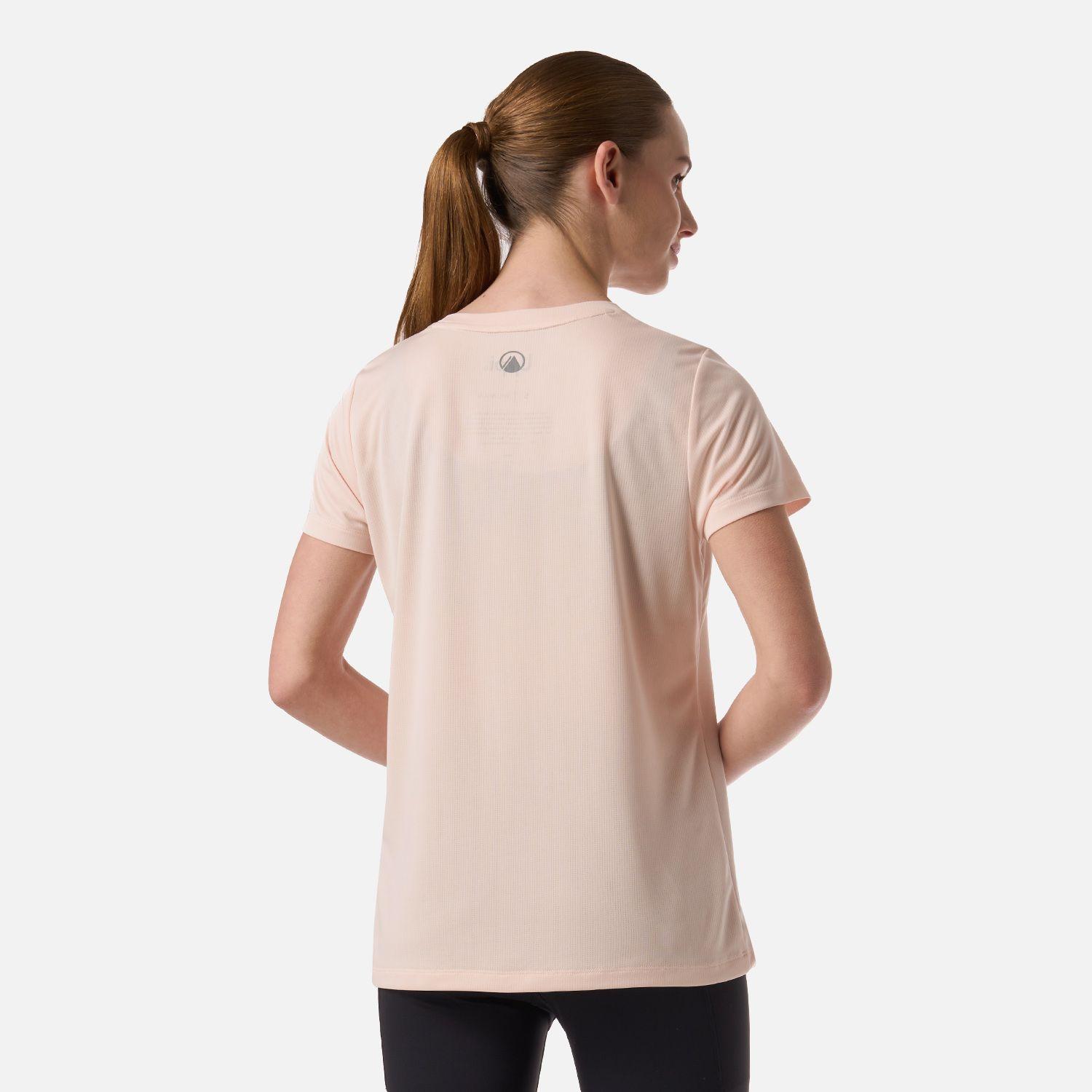 Polera Mujer Core Q-Dry T-Shirt Damasco Lippi V26-2