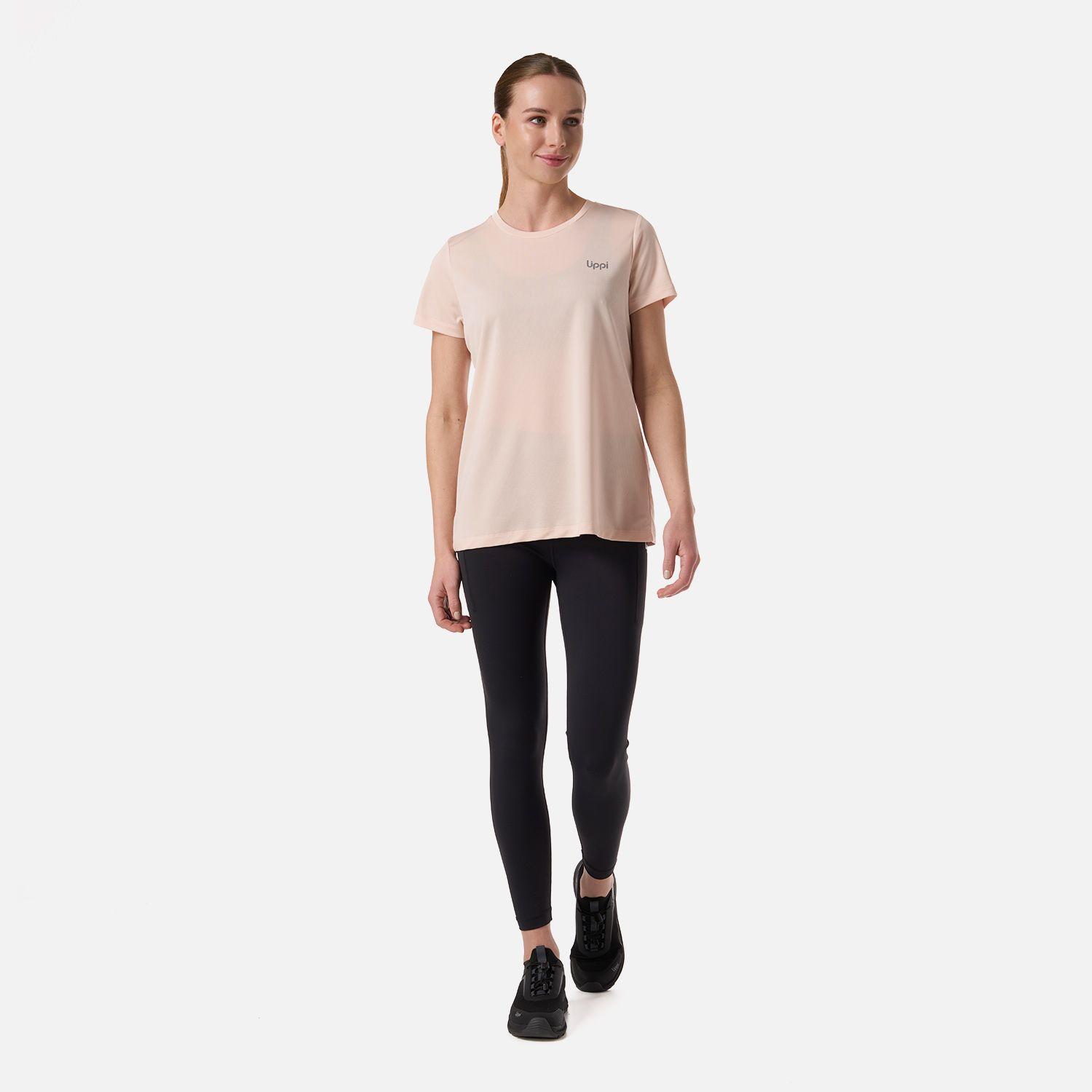 Polera Mujer Core Q-Dry T-Shirt Damasco Lippi V26-5