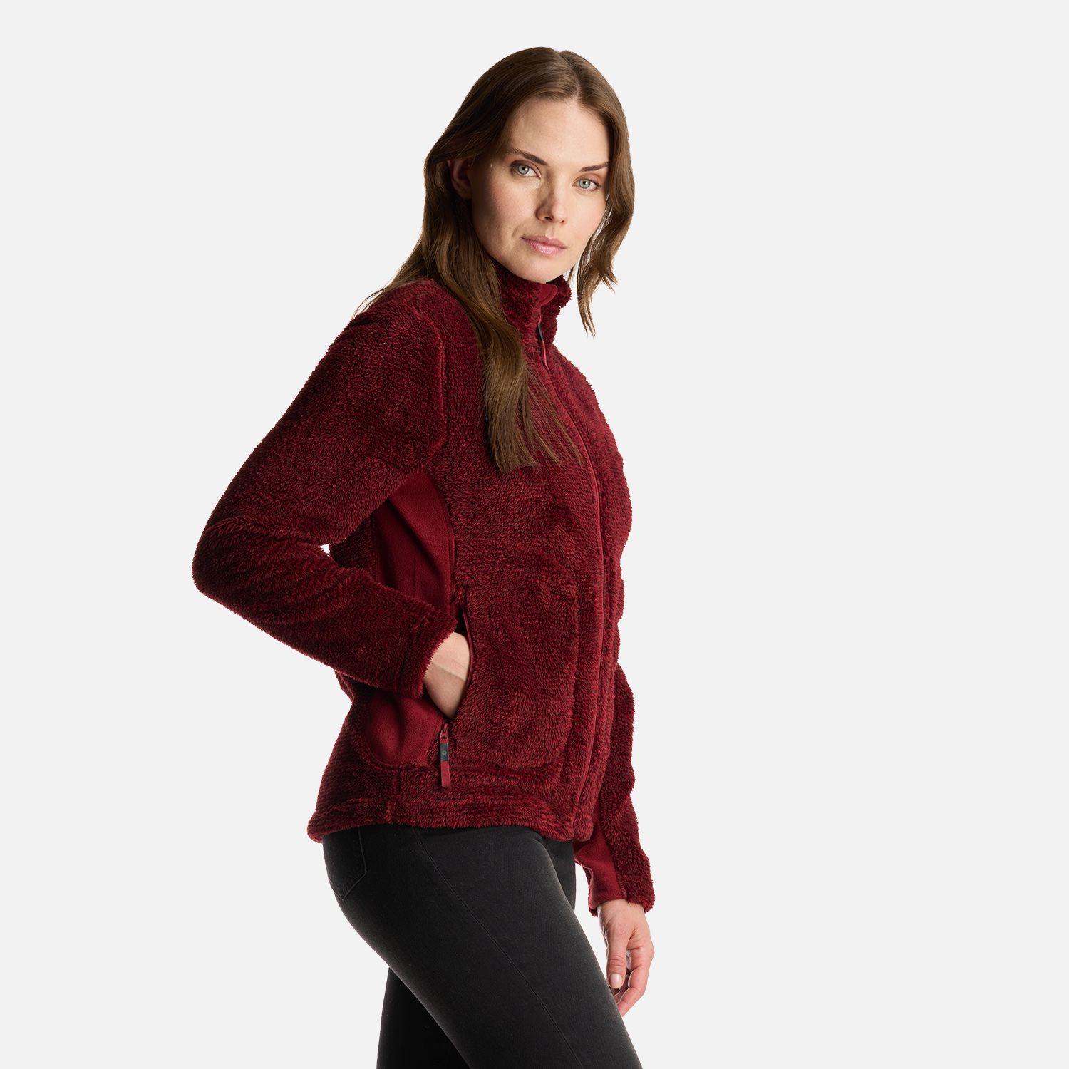 Chaqueta Mujer Ferret Shaggy-Pro Jacket Burdeo Lippi-2