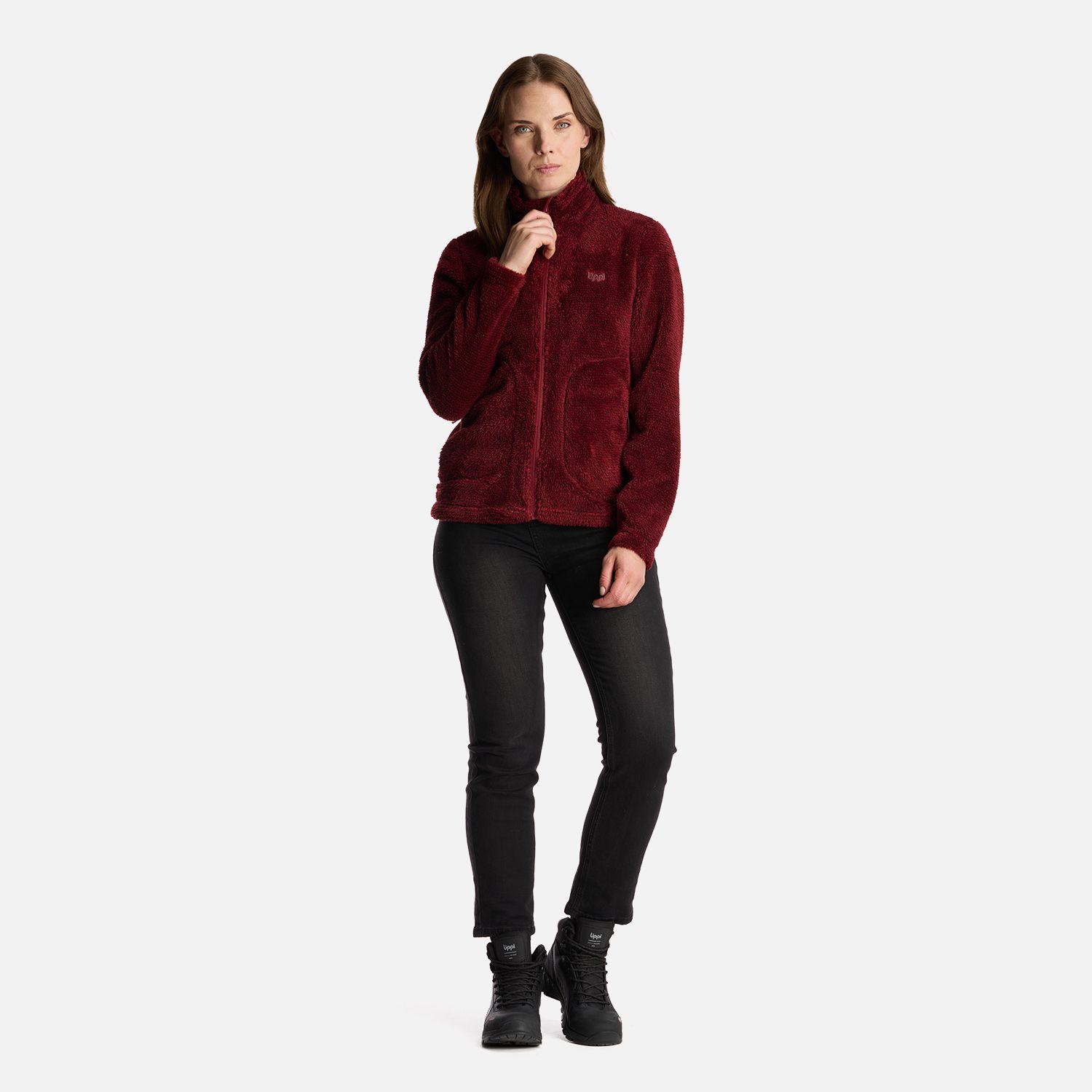 Chaqueta Mujer Ferret Shaggy-Pro Jacket Burdeo Lippi-6