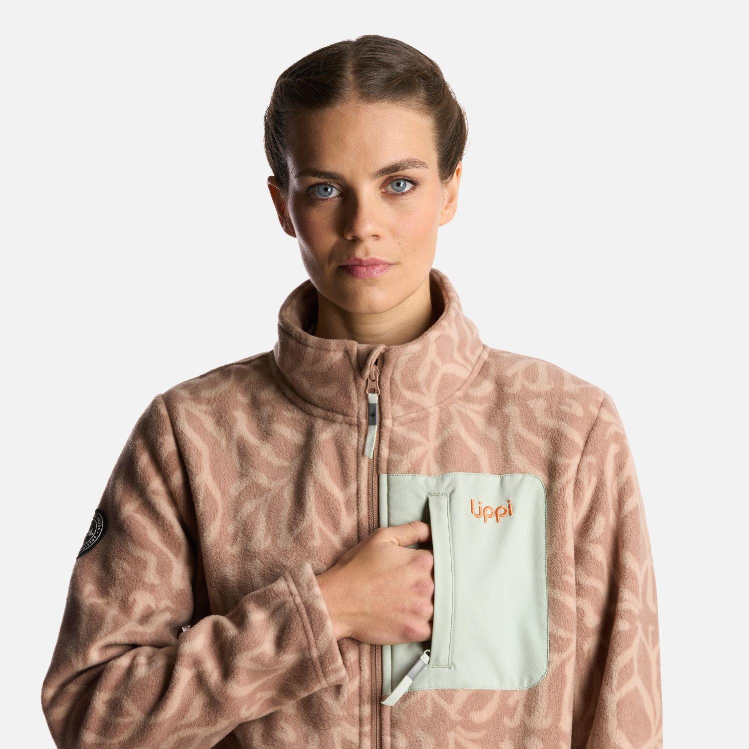 Chaqueta Mujer Macizo Sherpa Pro Jacket Print rosa Lippi-5