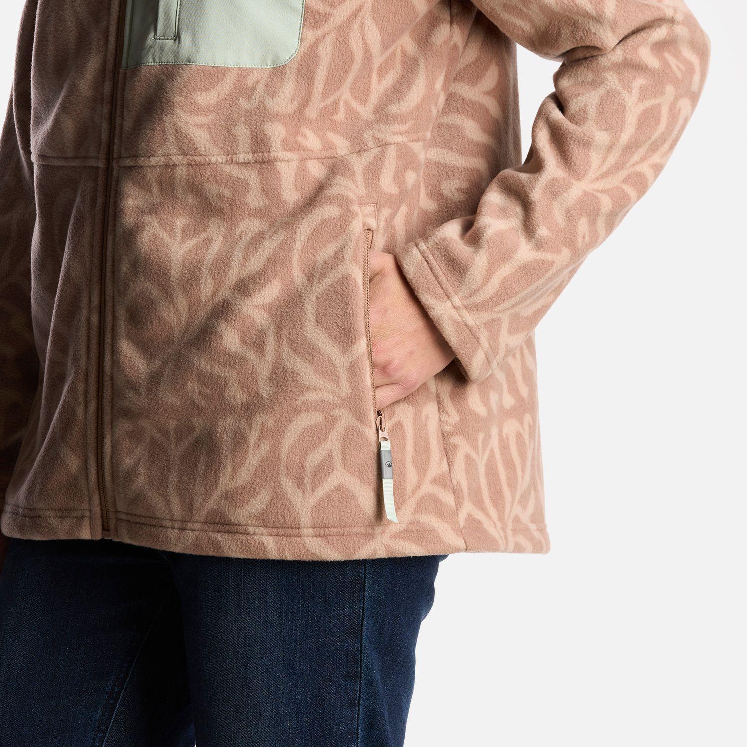 Chaqueta Mujer Macizo Sherpa Pro Jacket Print rosa Lippi-6
