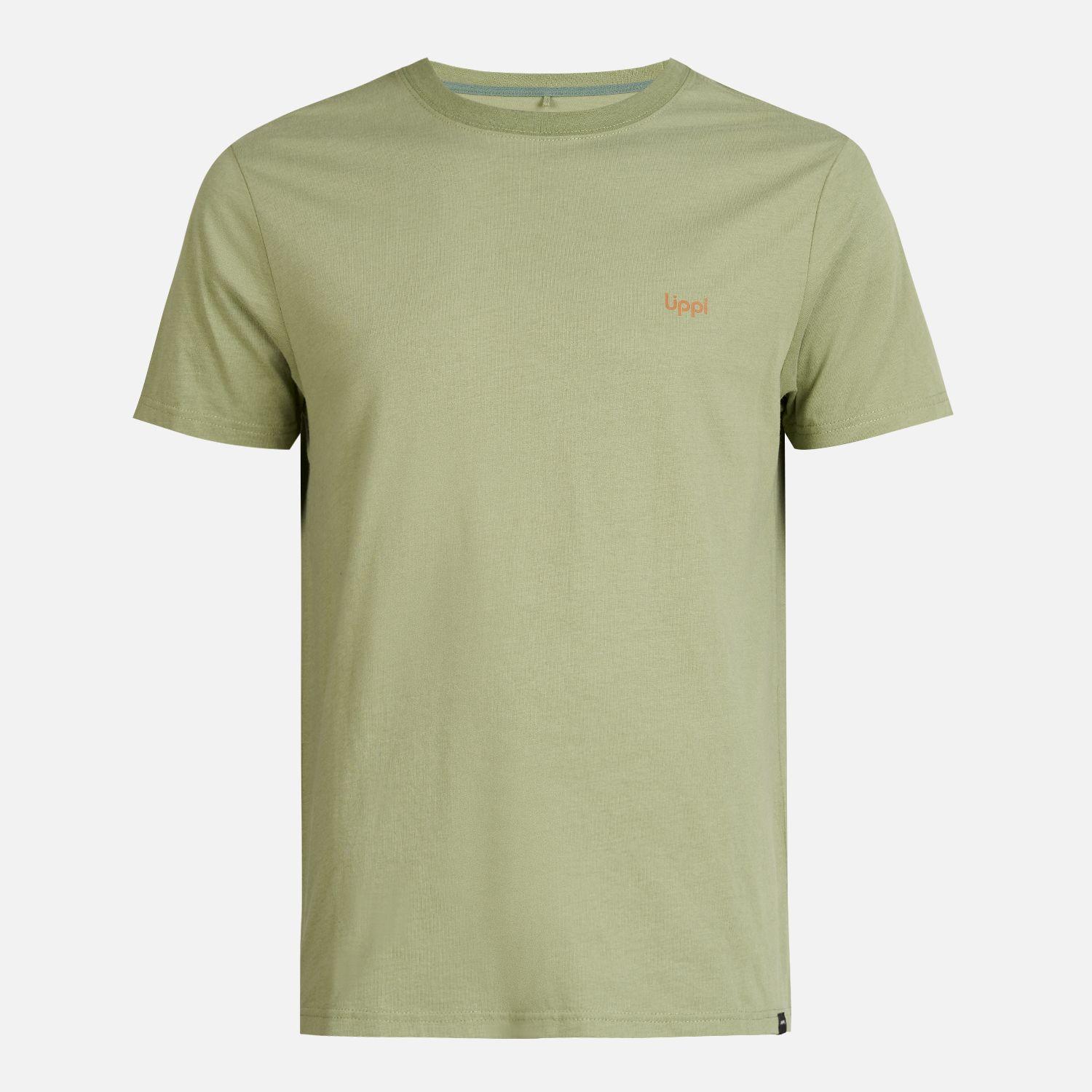 Polera Hombre Into the Mountain T-Shirt Verde Mate Lippi-0