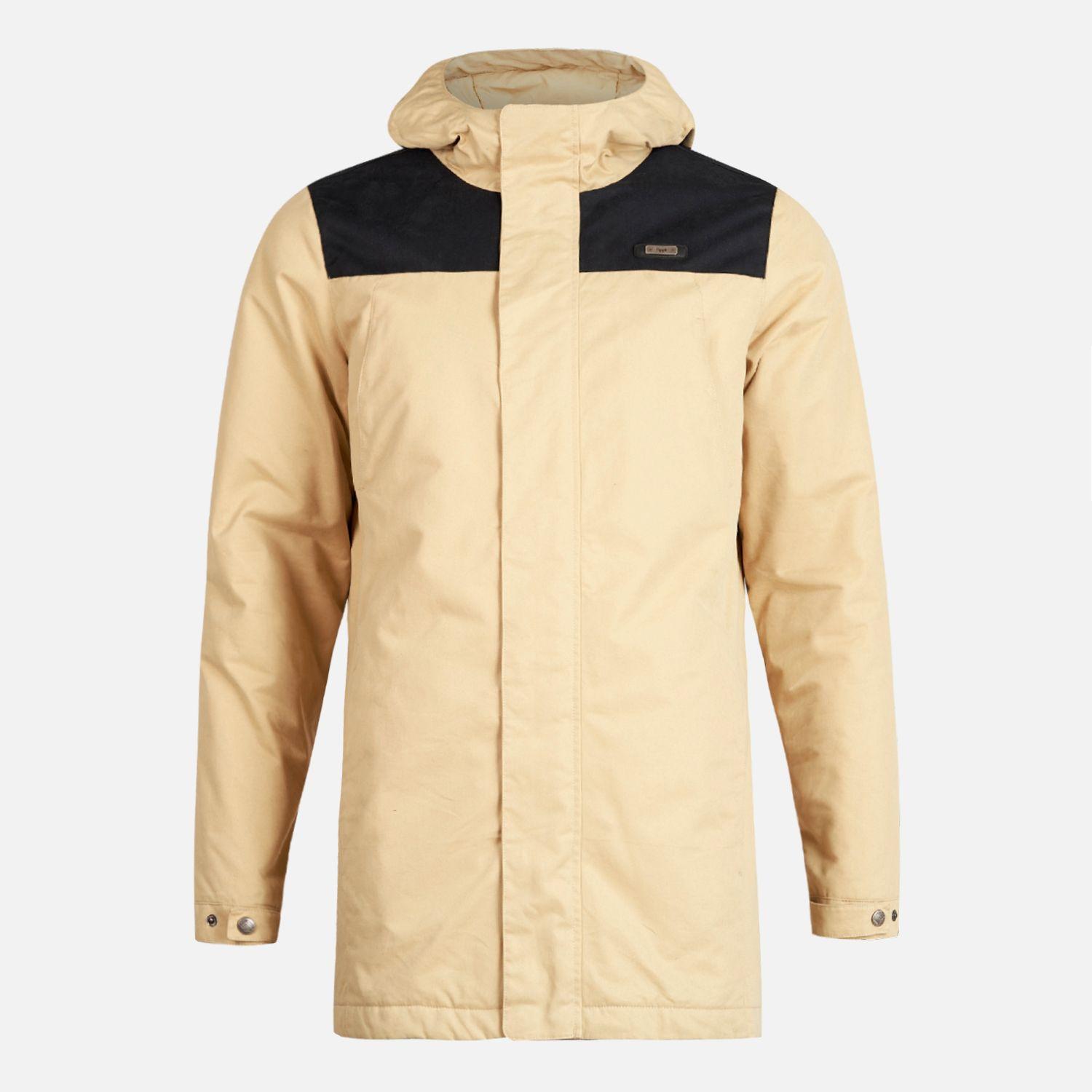 Chaqueta Hombre Peumo Canvas Hoody Jacket Taupe Lippi-0