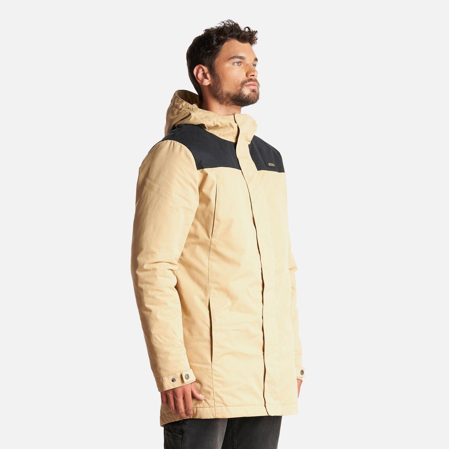 Chaqueta Hombre Peumo Canvas Hoody Jacket Taupe Lippi-2
