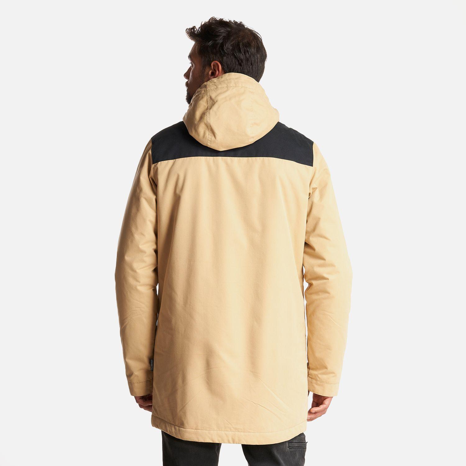 Chaqueta Hombre Peumo Canvas Hoody Jacket Taupe Lippi-3