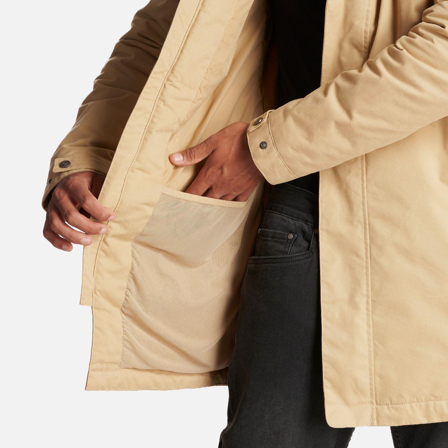 Chaqueta Hombre Peumo Canvas Hoody Jacket Taupe Lippi-8