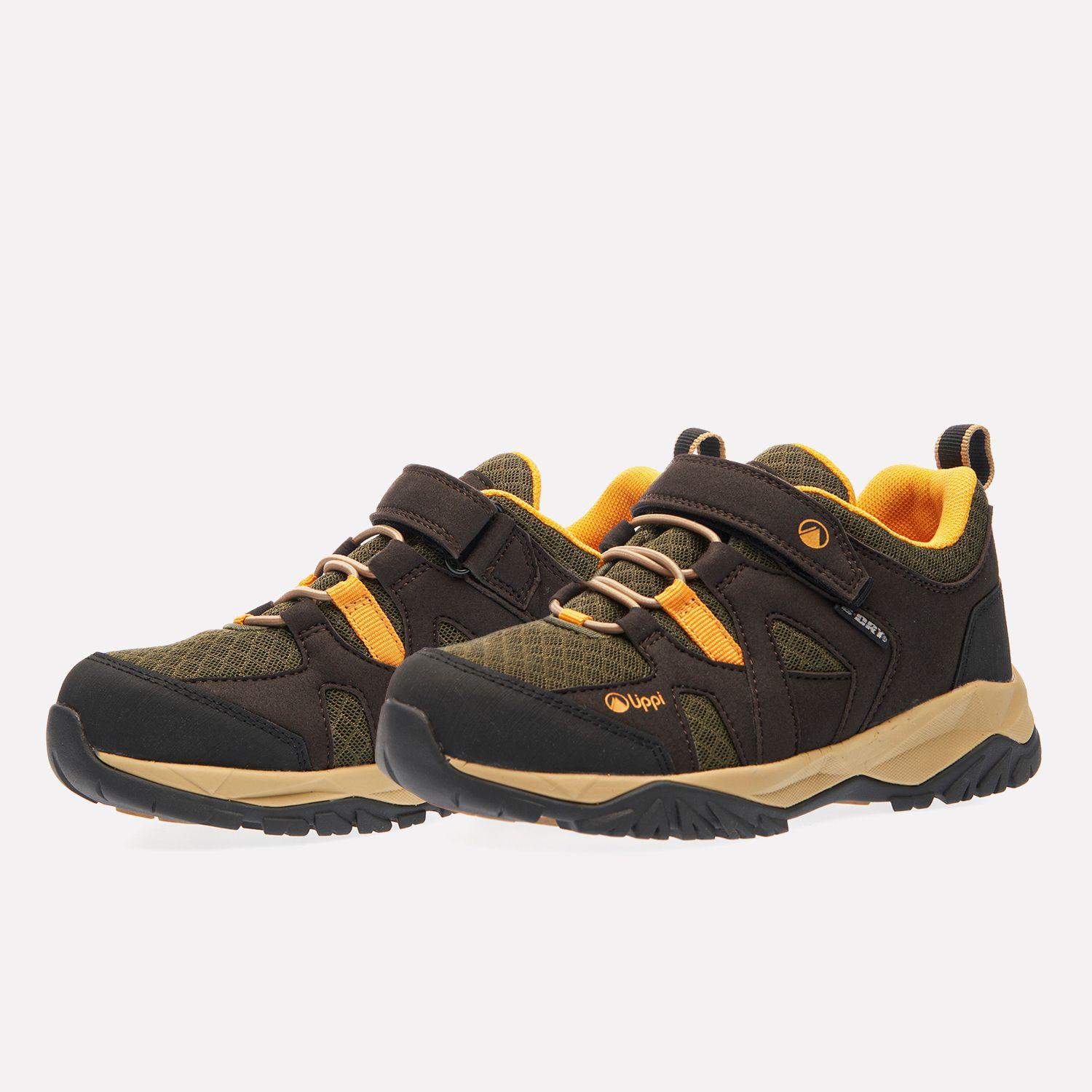 Zapato Niño Tellus Low Kids Verde / Negro Lippi V26-2