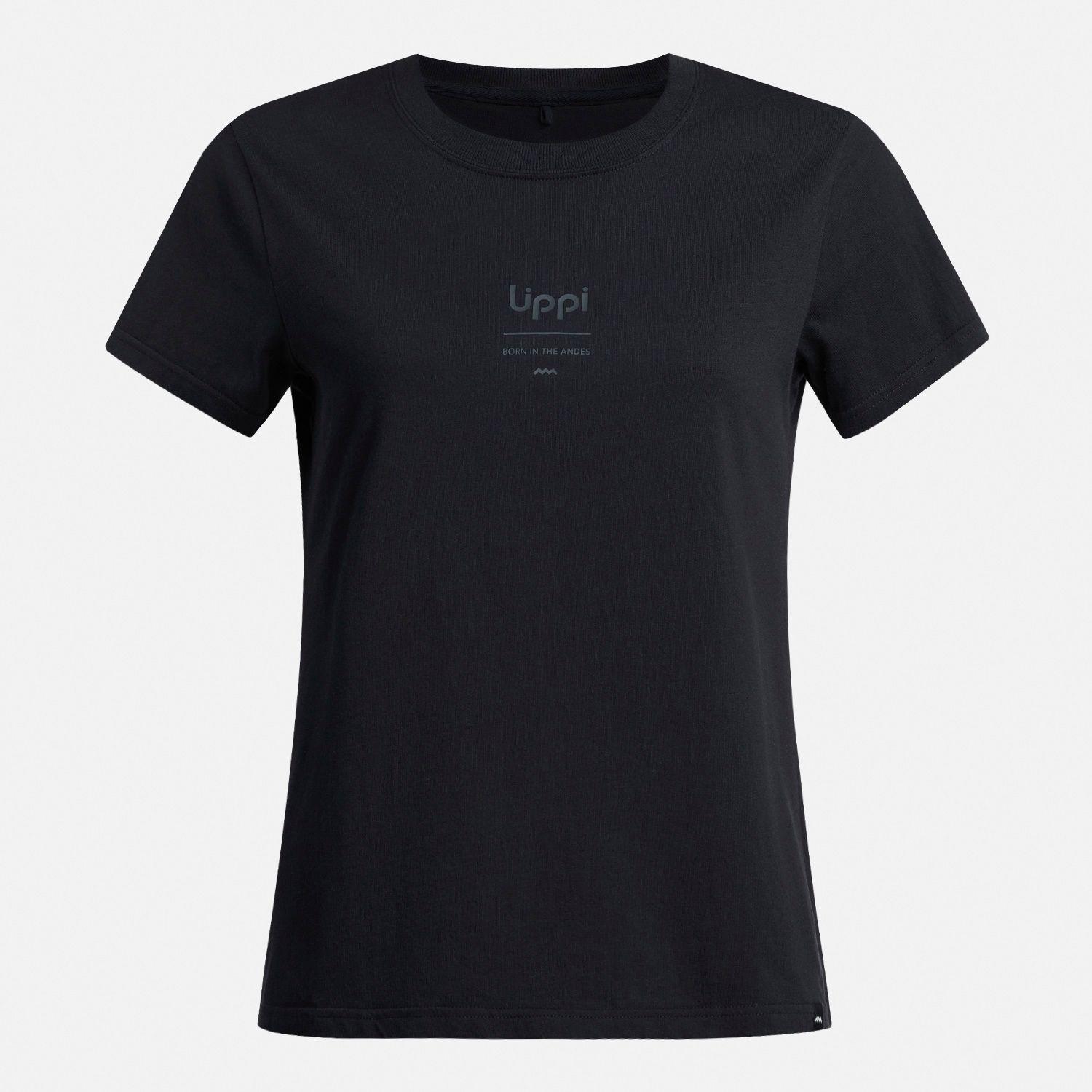 Polera Mujer Ulmo Mid Point T-Shirt Negro Lippi V26-5
