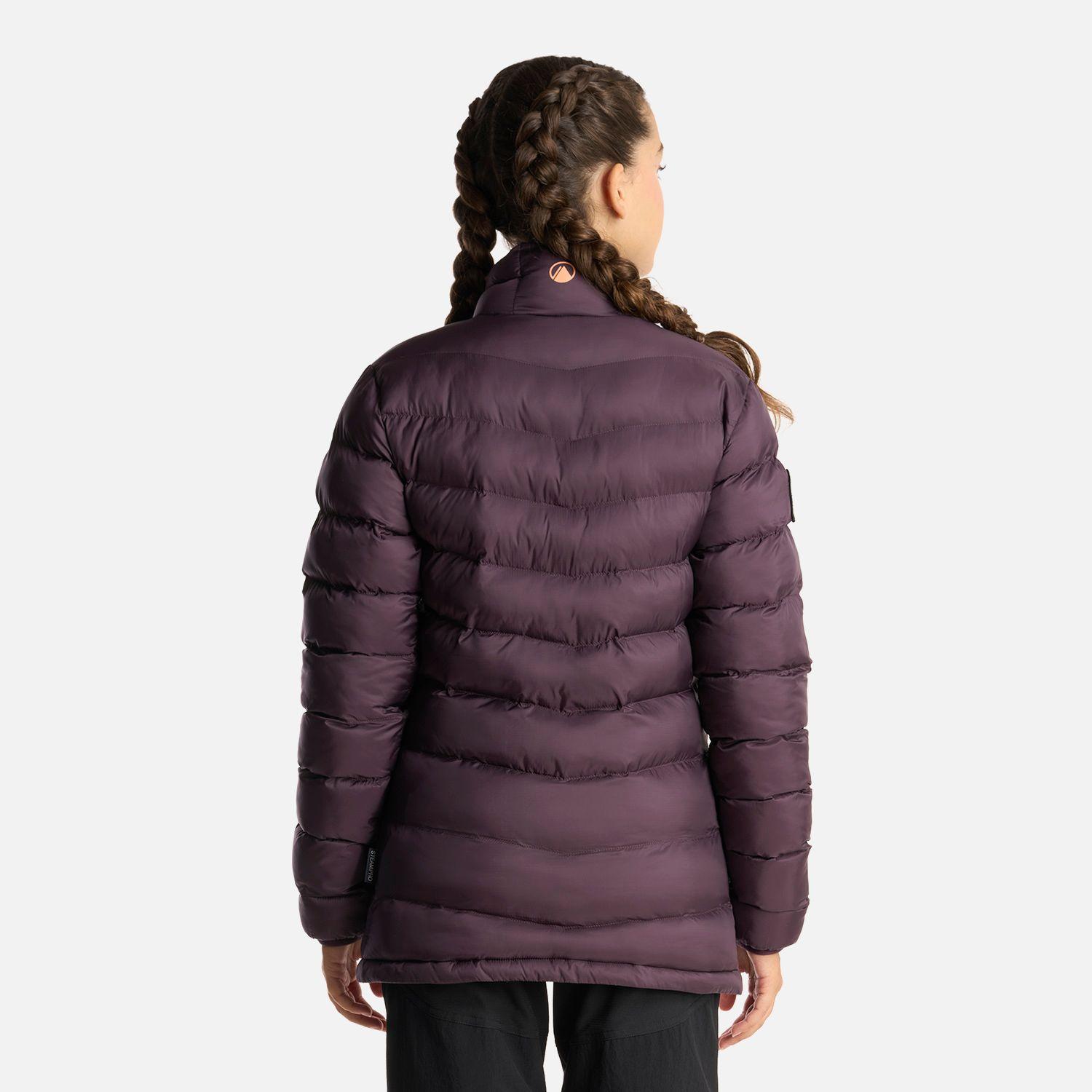 Chaqueta Teen Girl Bewarm Steam-Pro Jacket Morado Oscuro Lippi-4