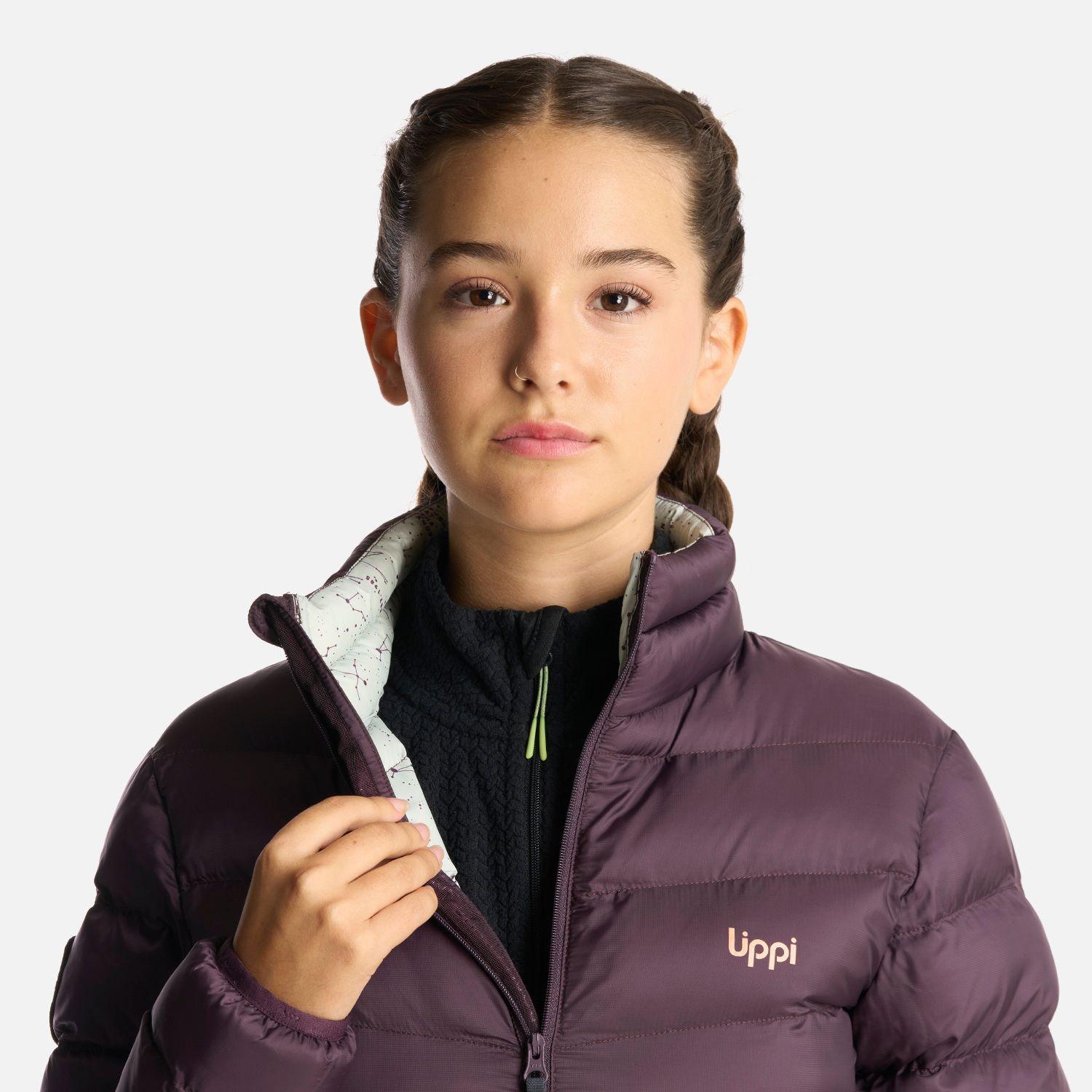 Chaqueta Teen Girl Bewarm Steam-Pro Jacket Morado Oscuro Lippi-5