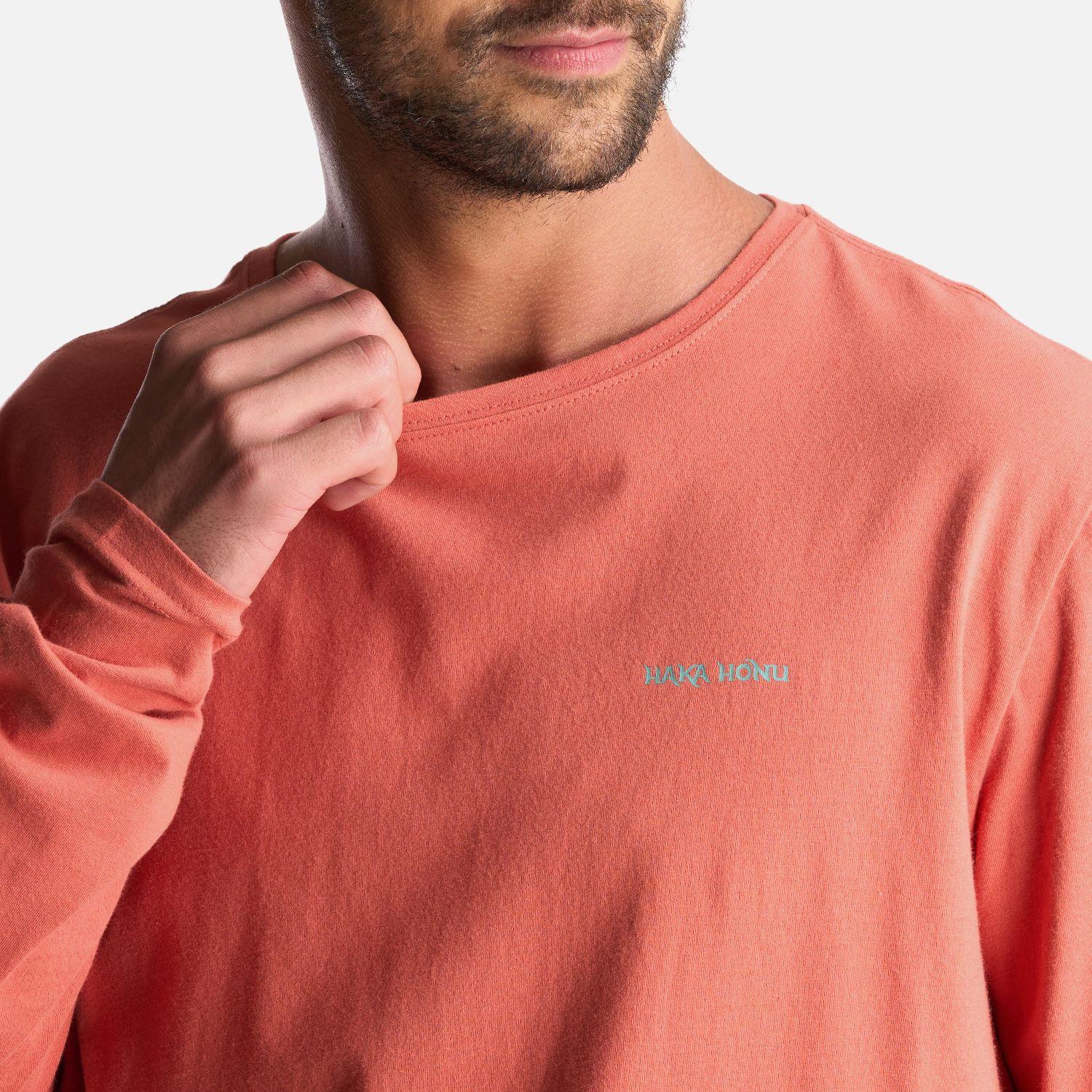 Polera Hombre Polo Larga Salmon Haka Honu-4