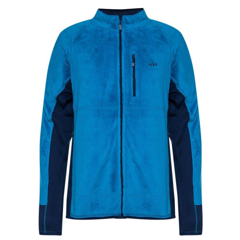 Poleron Hombre Numan Shaggy-Pro Jacket Calipso Oscuro / Azul Marino Lippi-0