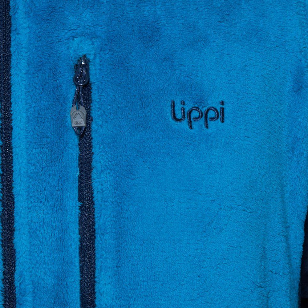 Poleron Hombre Numan Shaggy-Pro Jacket Calipso Oscuro / Azul Marino Lippi-2
