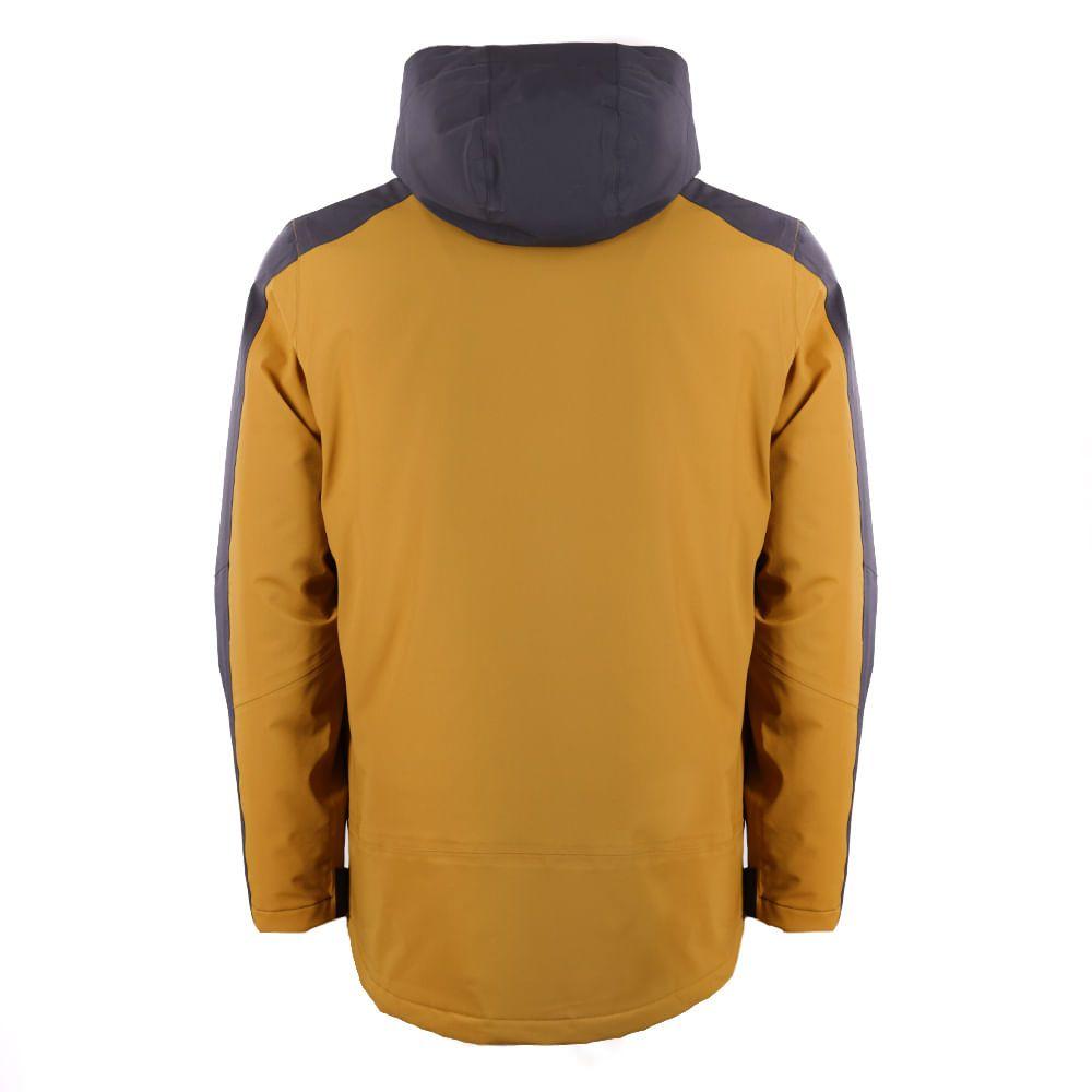 Chaqueta Hombre Andes B-Dry Hoody Jacket Mostaza Oscuro / Grafito Lippi-1