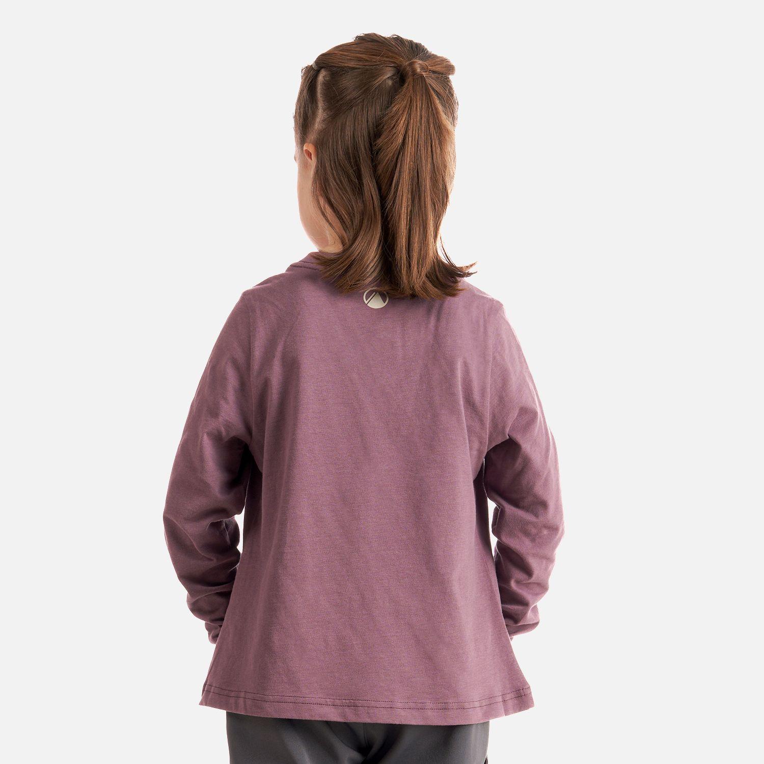 Polera Niña Logo Lippi Long Sleeve T-Shirt Malva Lippi-2