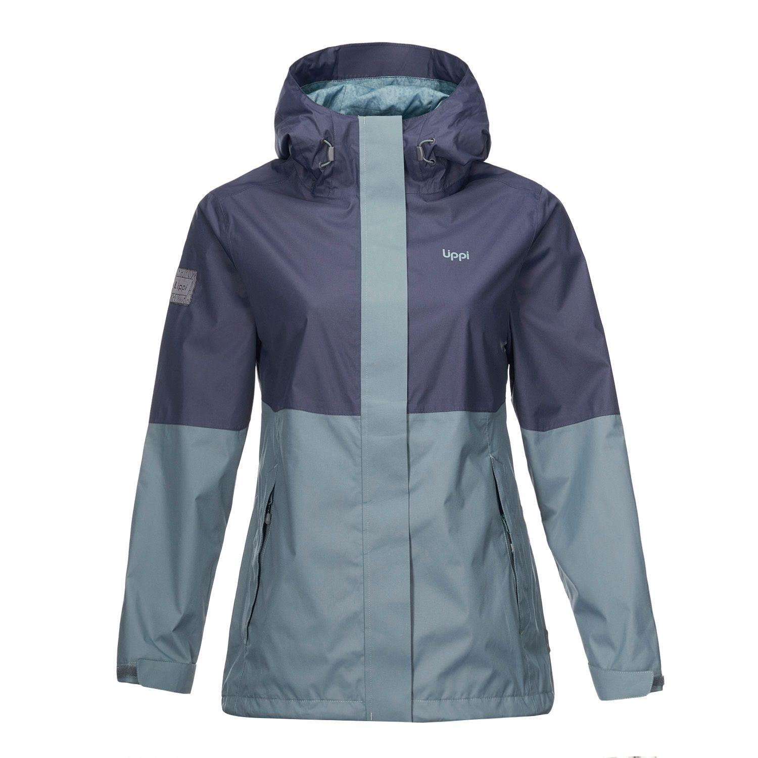 Chaqueta Teen Girl Blizzard B-Dry Hoody Jacket Azul Marino Verde Grisaceo Lippi I21-0