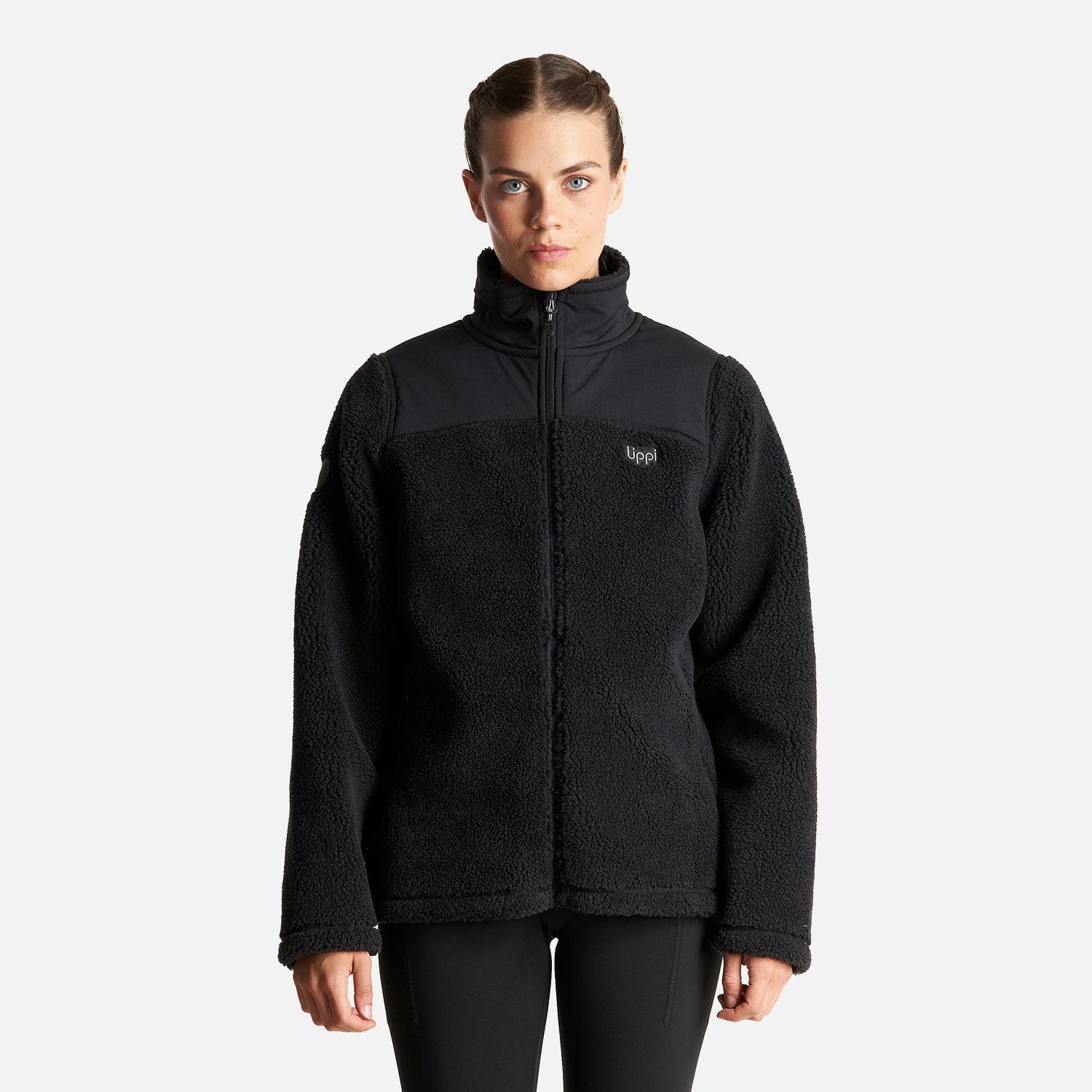 Chaqueta Mujer Glaciar Sherpa Pro Jacket Negro Lippi-1