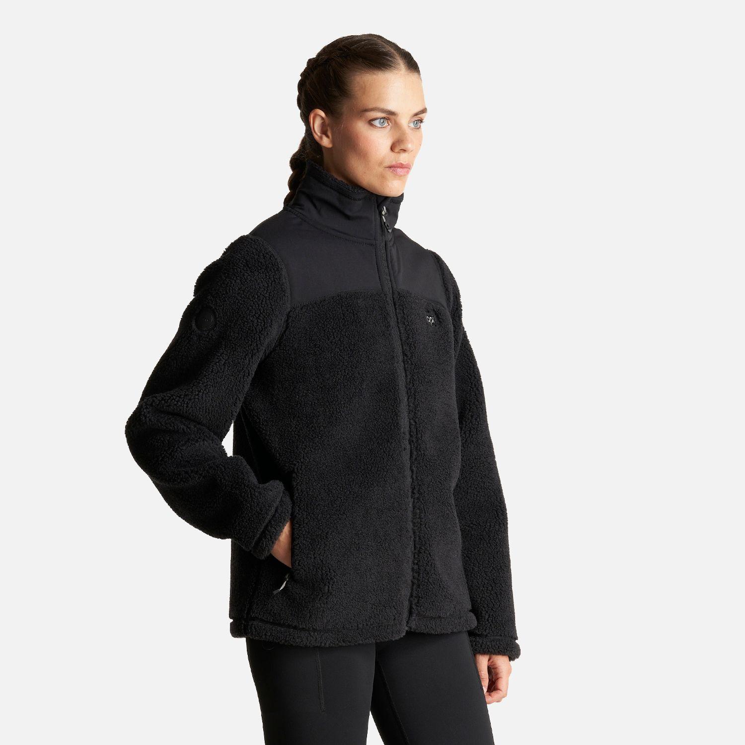 Chaqueta Mujer Glaciar Sherpa Pro Jacket Negro Lippi-2