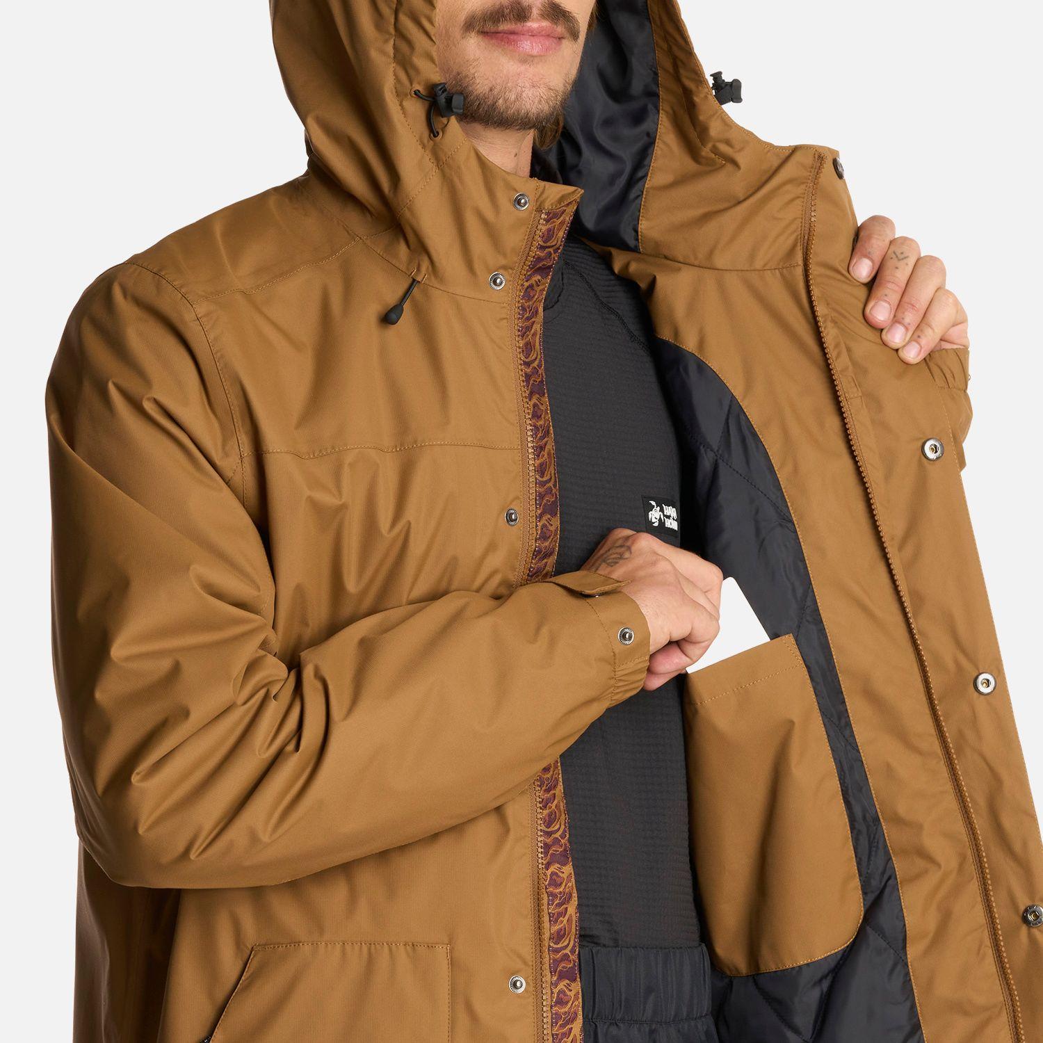 Chaqueta Hombre Terranova Mostaza Haka Honu I25-7