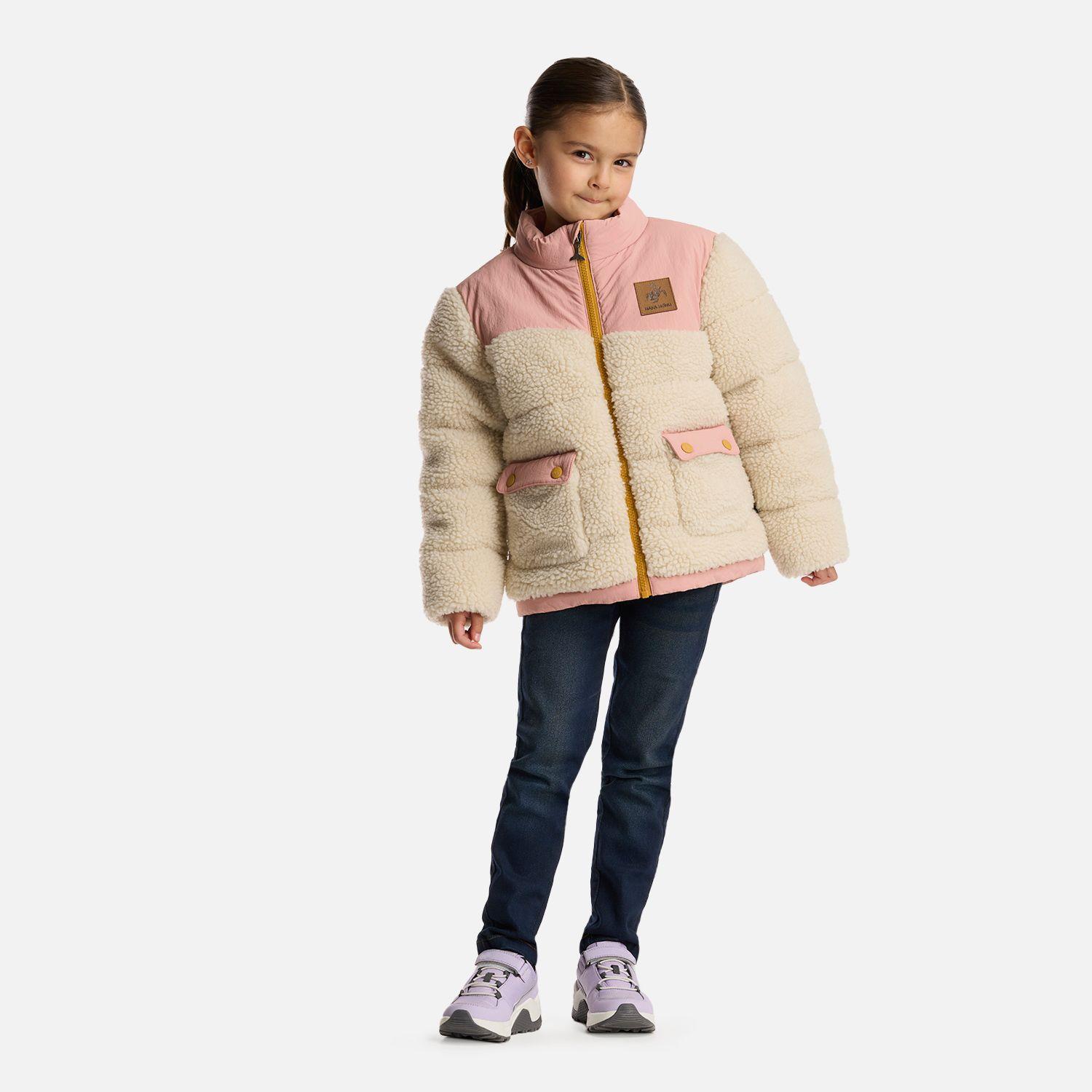 Chaqueta Niña Mini Bombastic Beige Haka Honu-3