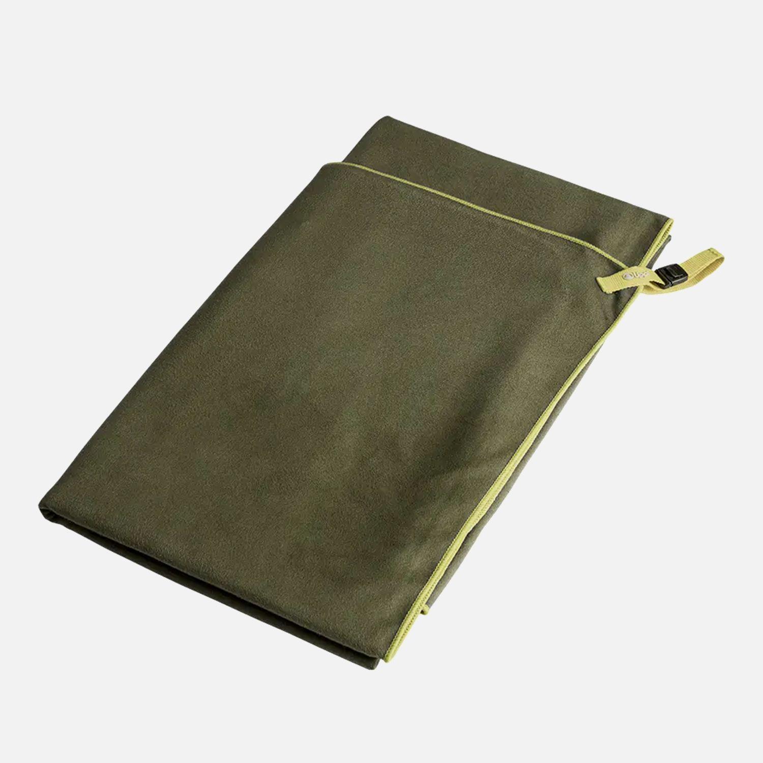 Toalla Unisex DryNow Towel Recycled Verde Militar Lippi-0