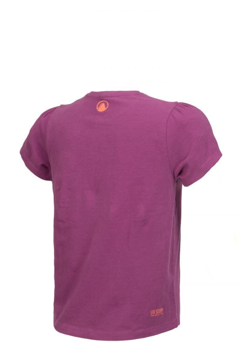 Polera Niña Logo Lippi UV-Stop T-Shirt Violeta Lippi-1