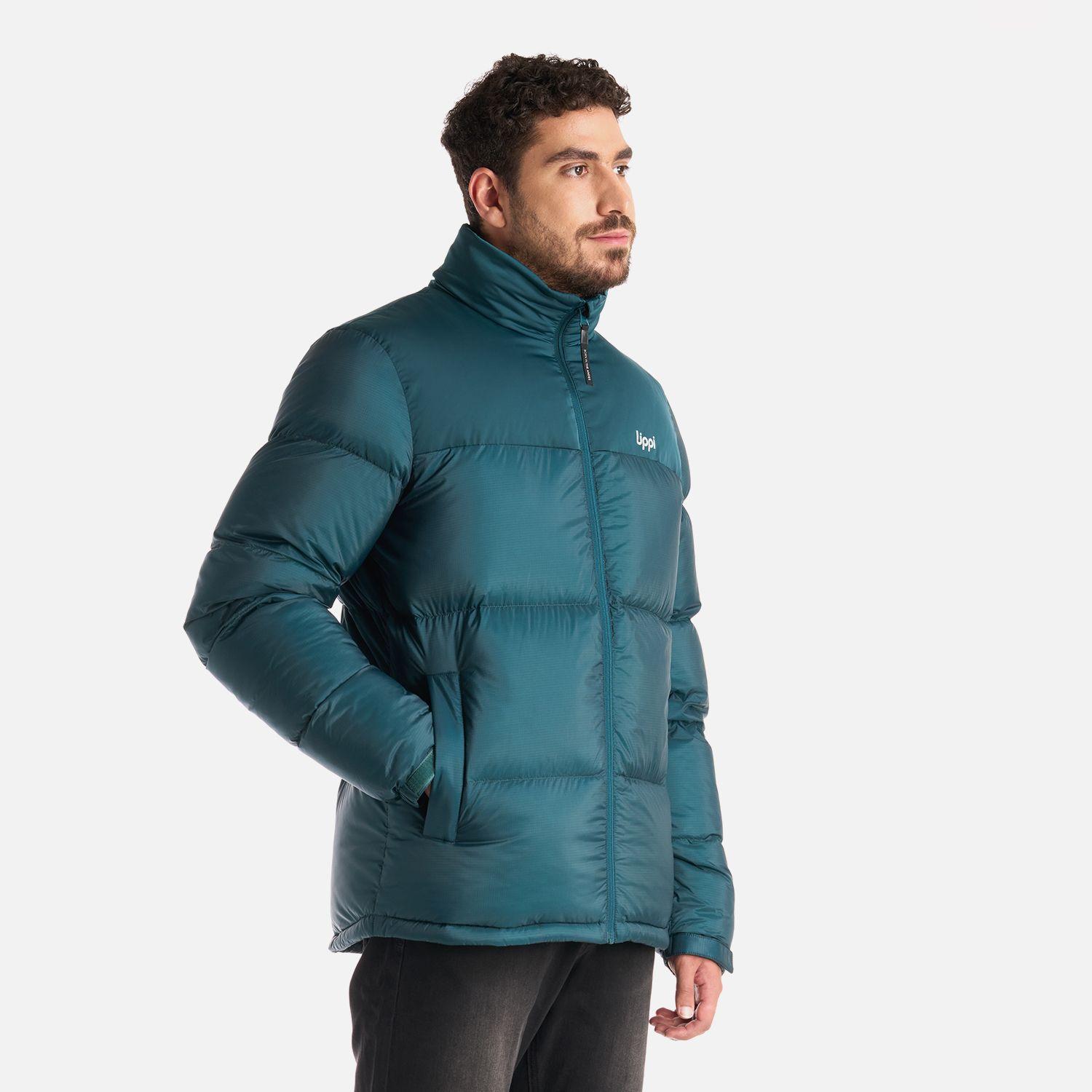 Chaqueta Hombre Winter Down 800 FP Petroleo Oscuro Lippi I25-1