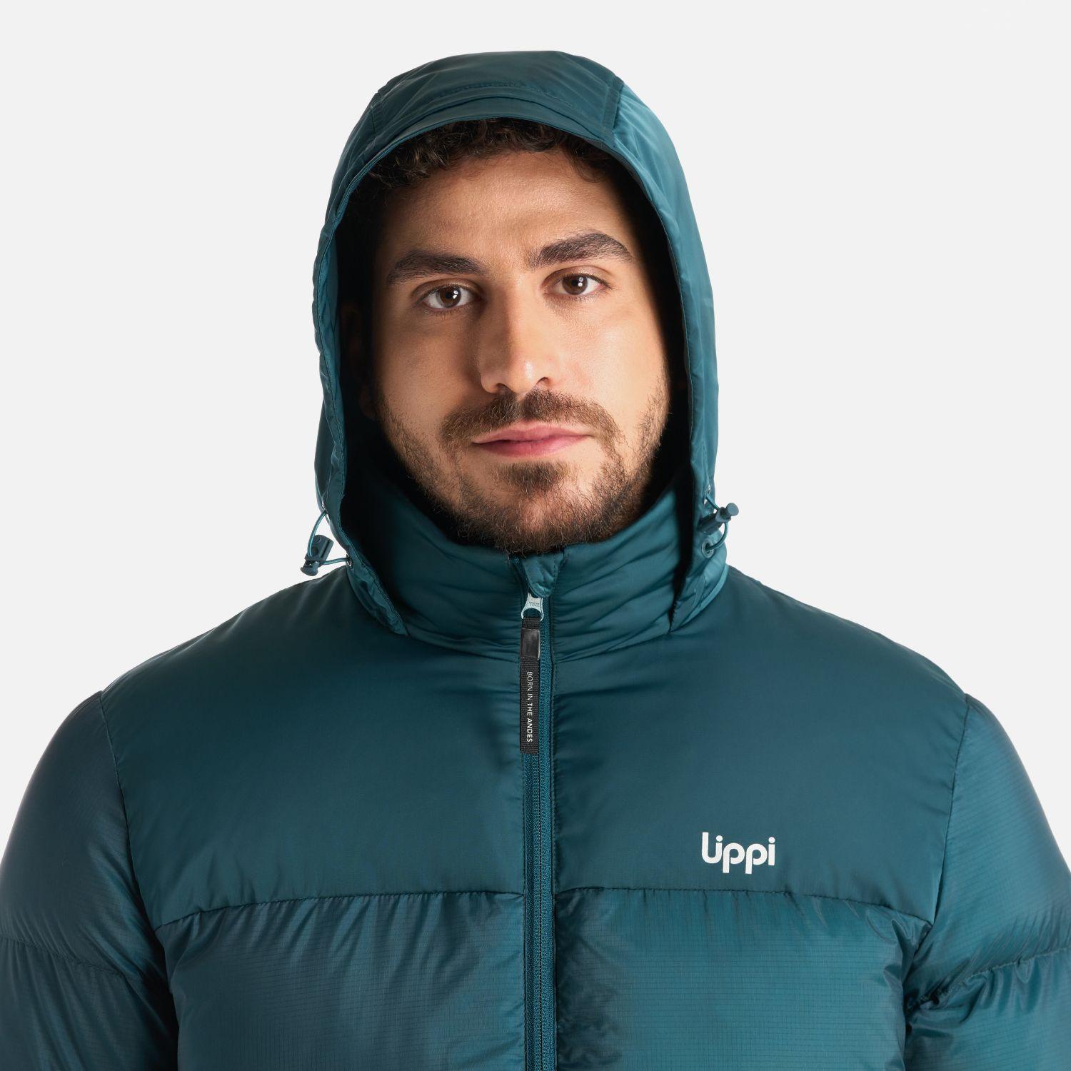Chaqueta Hombre Winter Down 800 FP Petroleo Oscuro Lippi I25-3