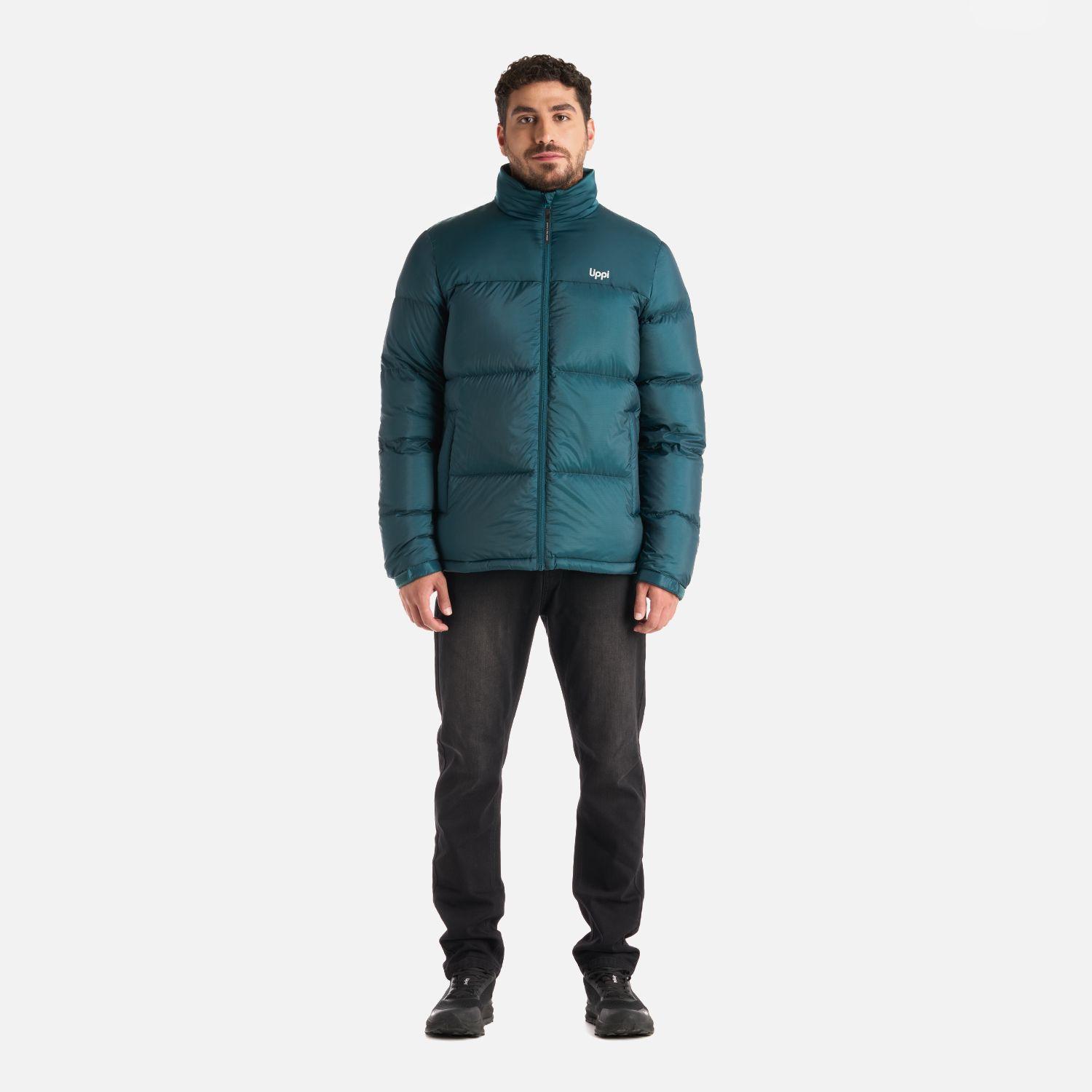Chaqueta Hombre Winter Down 800 FP Petroleo Oscuro Lippi I25-8