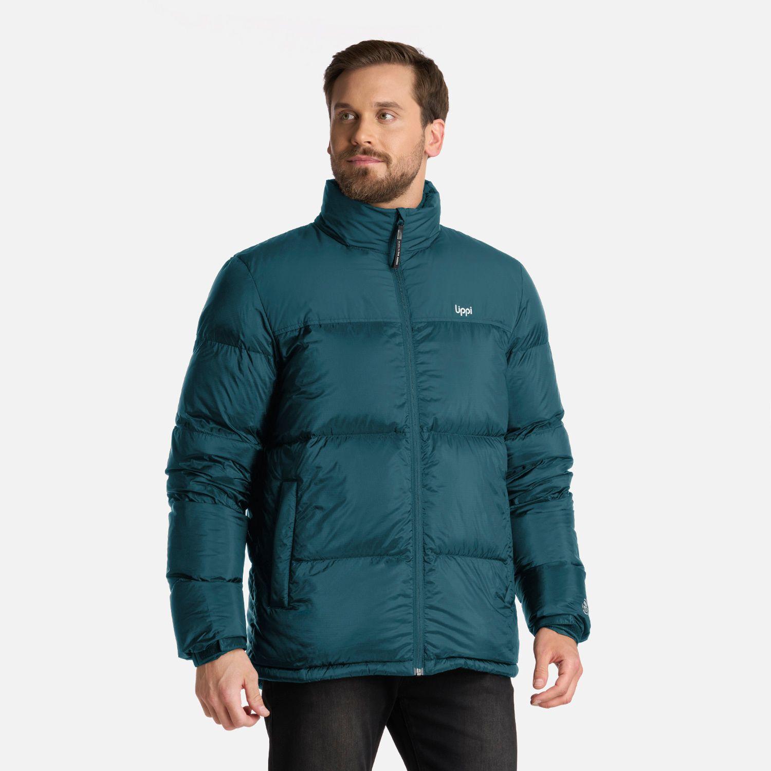 Chaqueta Hombre Winter Down 800 FP Petroleo Oscuro Lippi I25-0