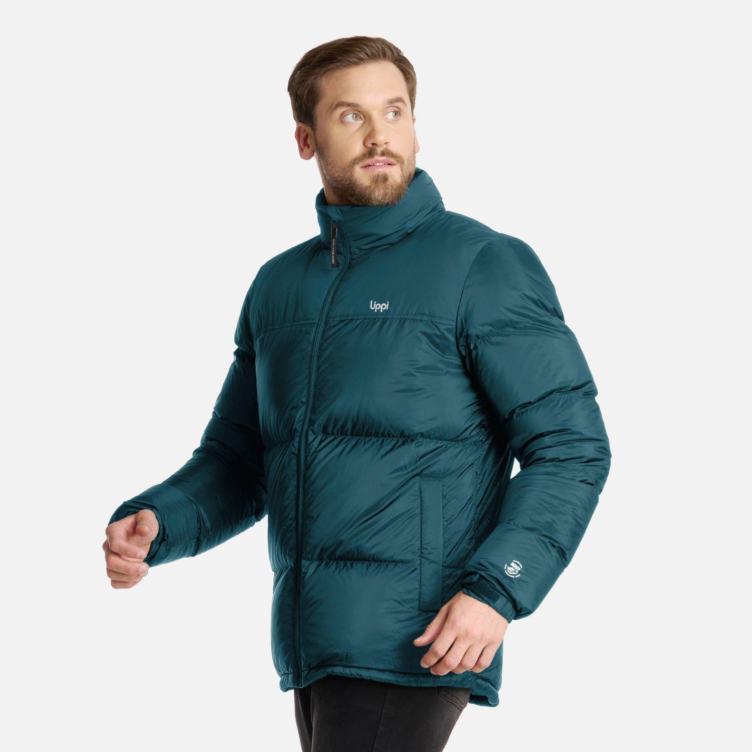 Chaqueta Hombre Winter Down 800 FP Petroleo Oscuro Lippi I25-1