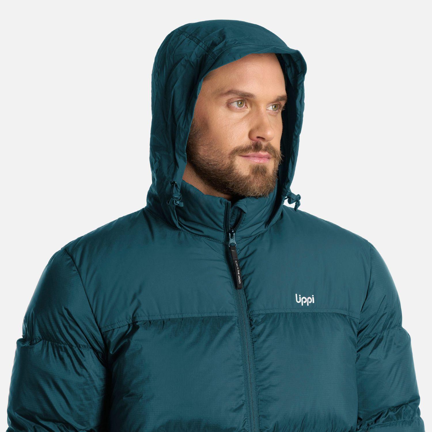 Chaqueta Hombre Winter Down 800 FP Petroleo Oscuro Lippi I25-3