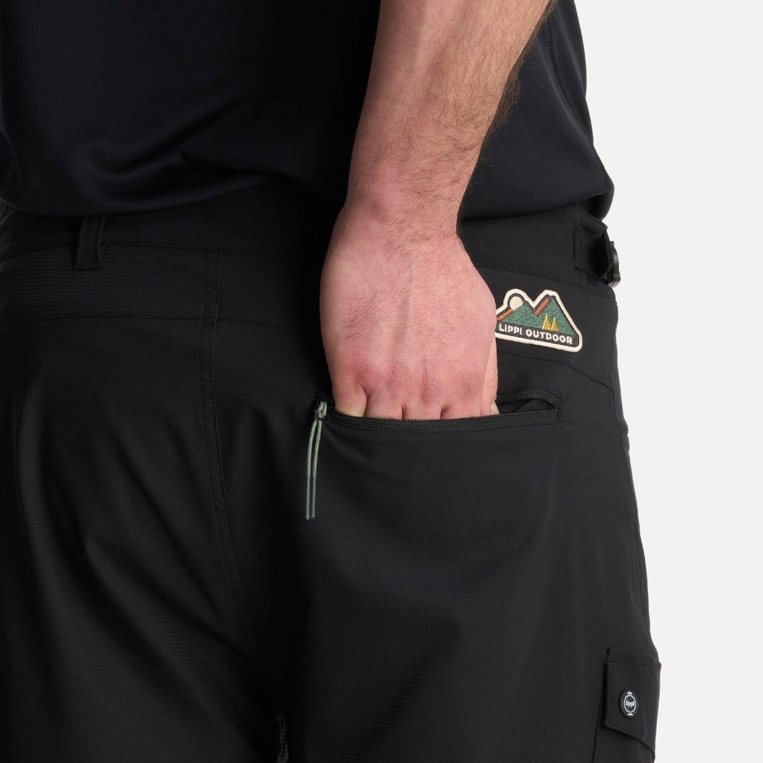 Short Hombre Lennox Q-Dry Short Negro Lippi-6