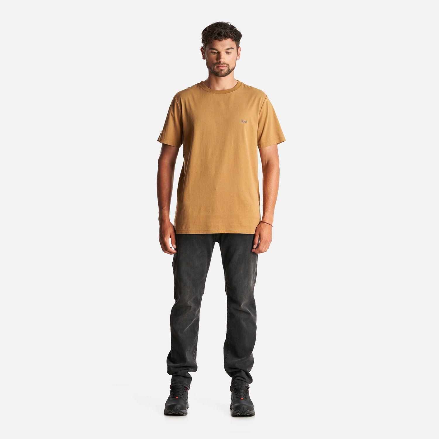 Polera Hombre Into the Mountain T-Shirt Mostaza Oscuro Lippi-5