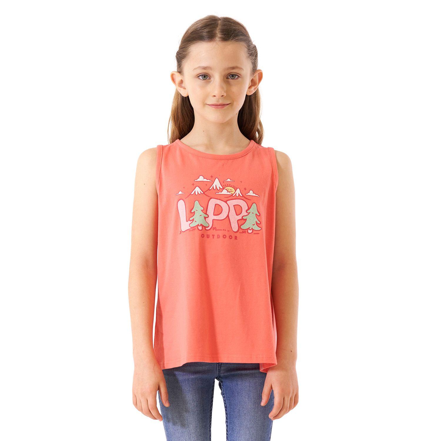 Polera Niña Scout UV-Stop T-Shirt Rosado Lippi-1