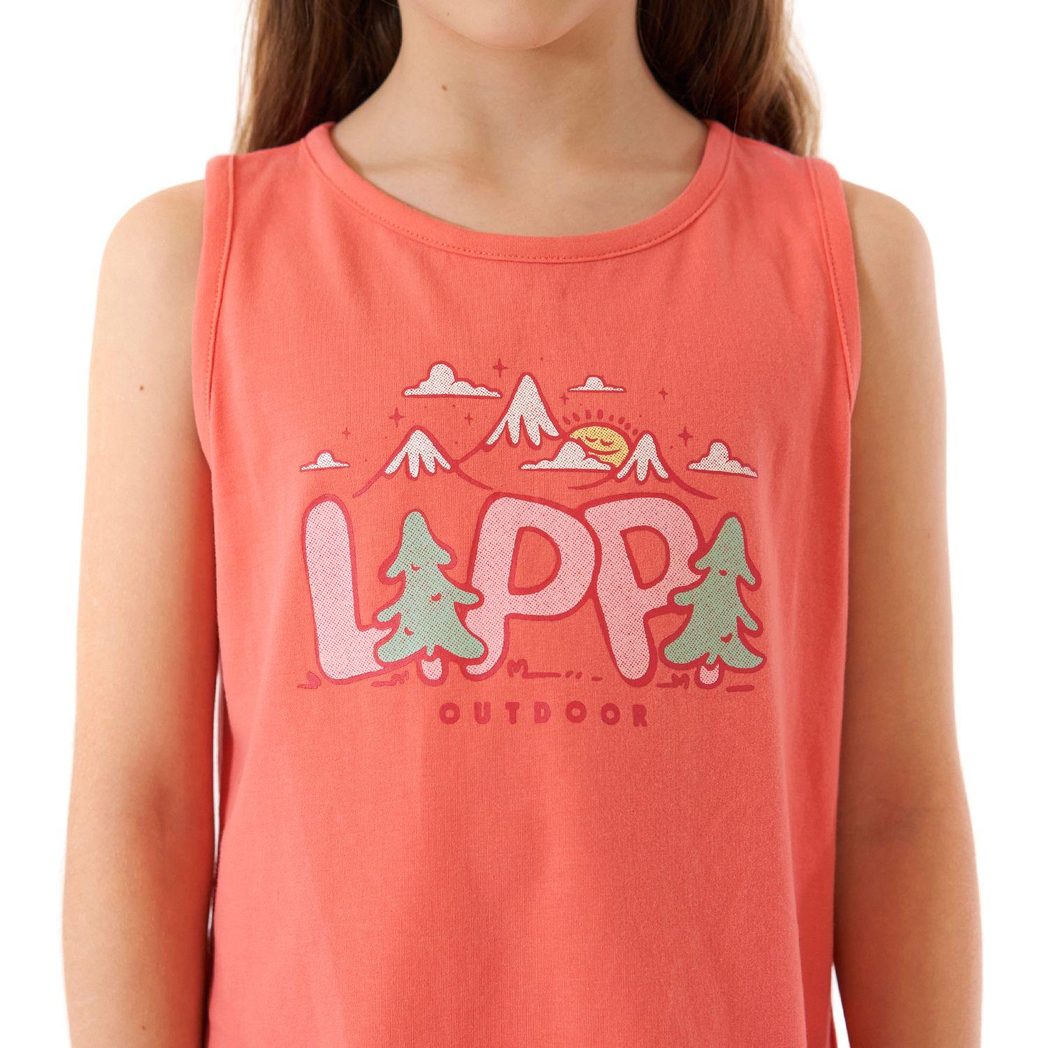 Polera Niña Scout UV-Stop T-Shirt Rosado Lippi-4