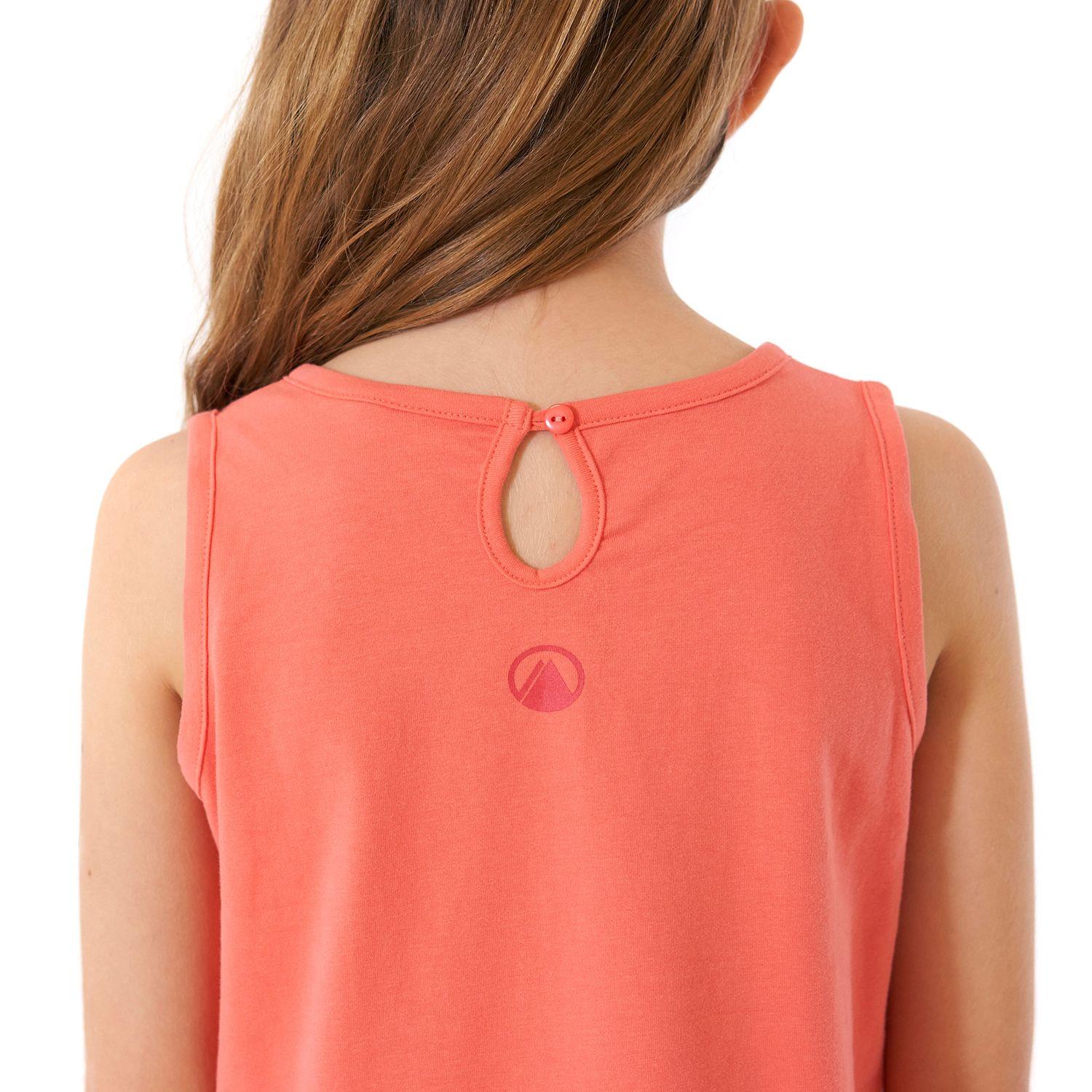 Polera Niña Scout UV-Stop T-Shirt Rosado Lippi-5