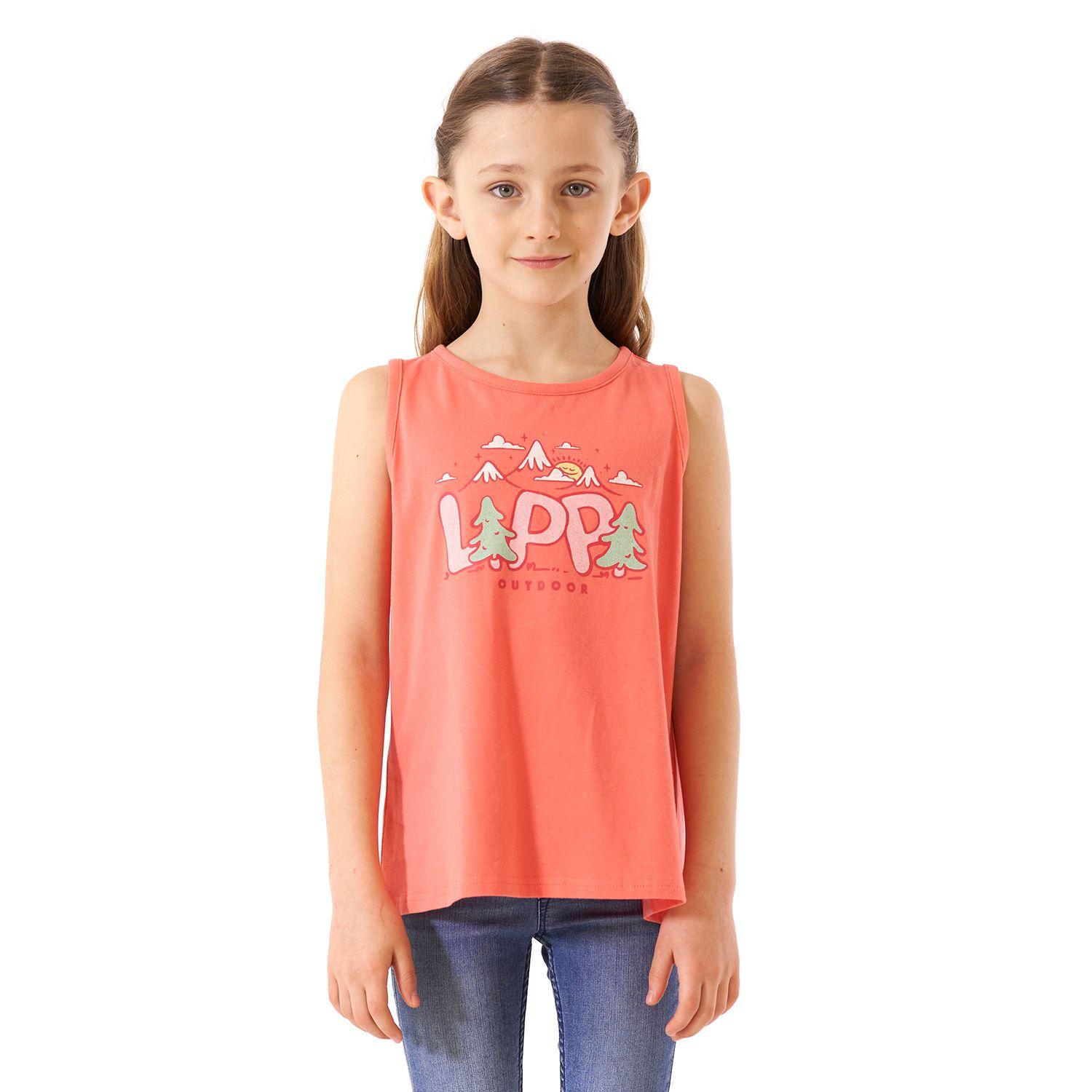 Polera Niña Scout UV-Stop T-Shirt Rosado Lippi-1