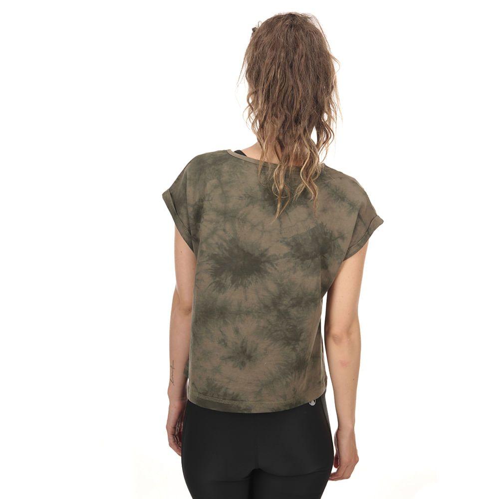 Polera Mujer Sunset T-Shirt Verde Militar Lippi-2