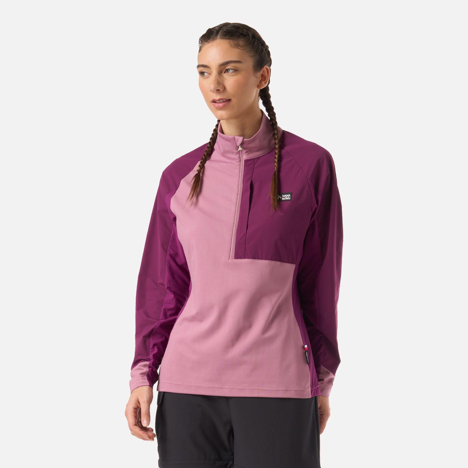 Polerón Mujer Higo Lila Haka Honu V26-0