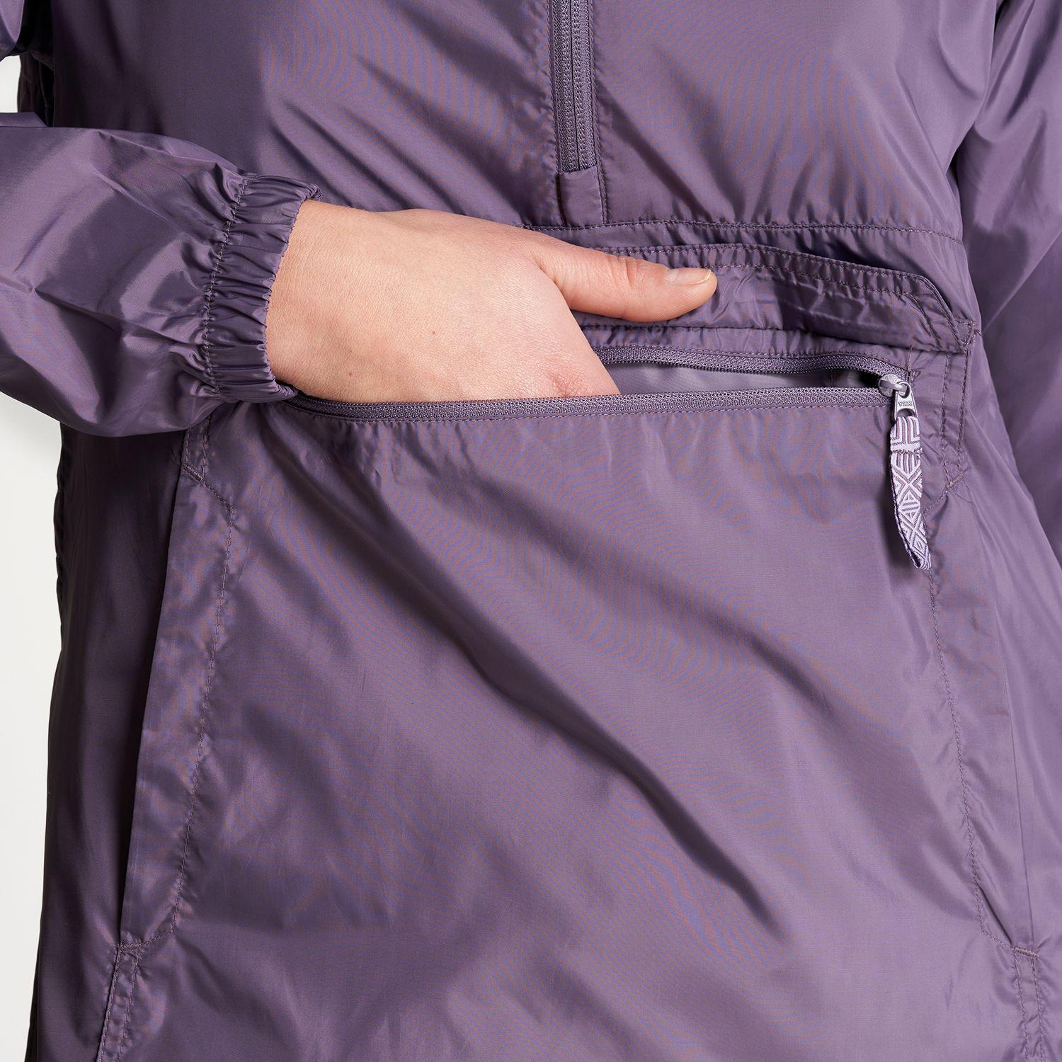 Chaqueta Mujer Aperrao 1/4 Zip Purpura Haka Honu-5