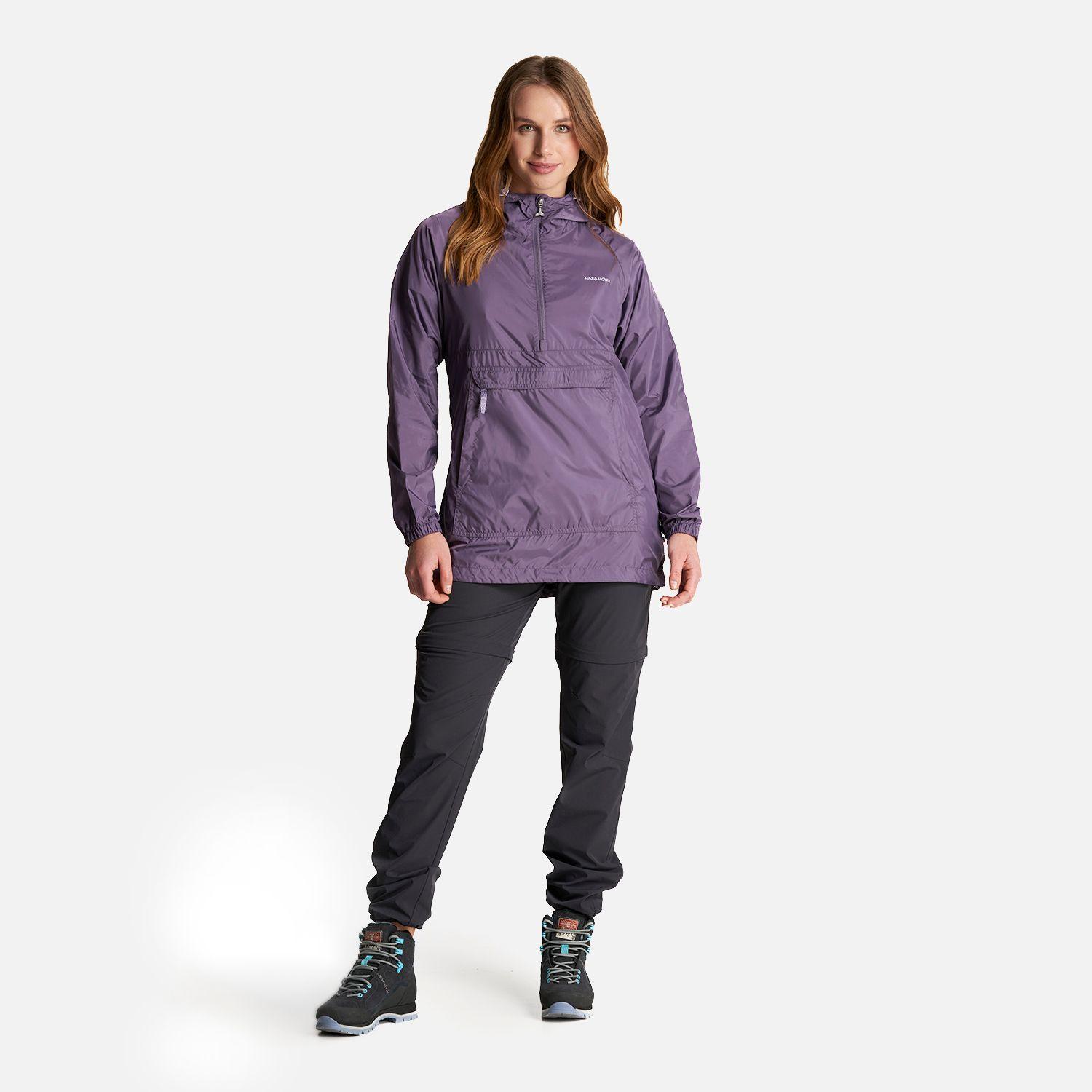 Chaqueta Mujer Aperrao 1/4 Zip Purpura Haka Honu-7
