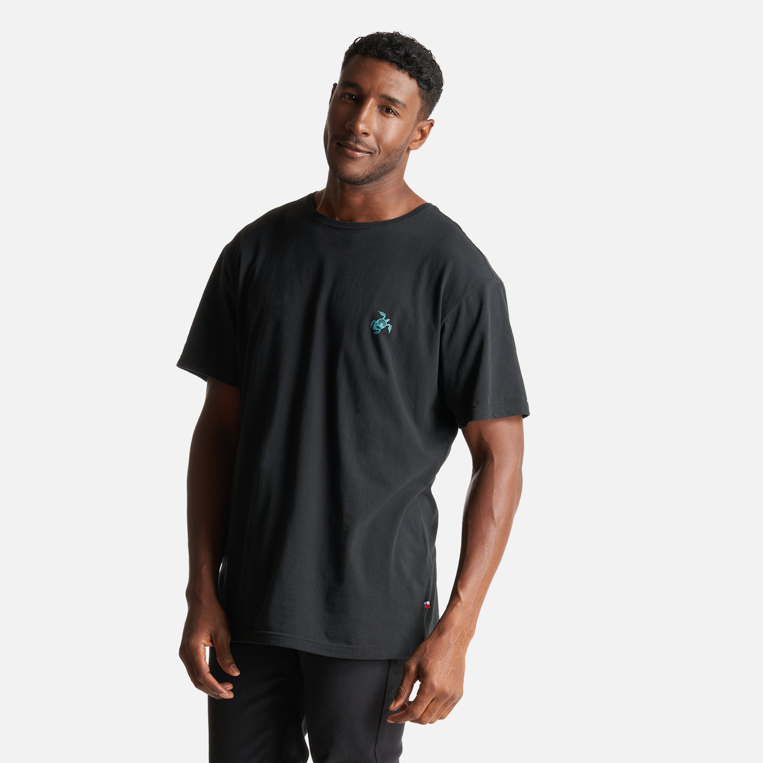 Polera Hombre Polo Negro Haka Honu I23-2