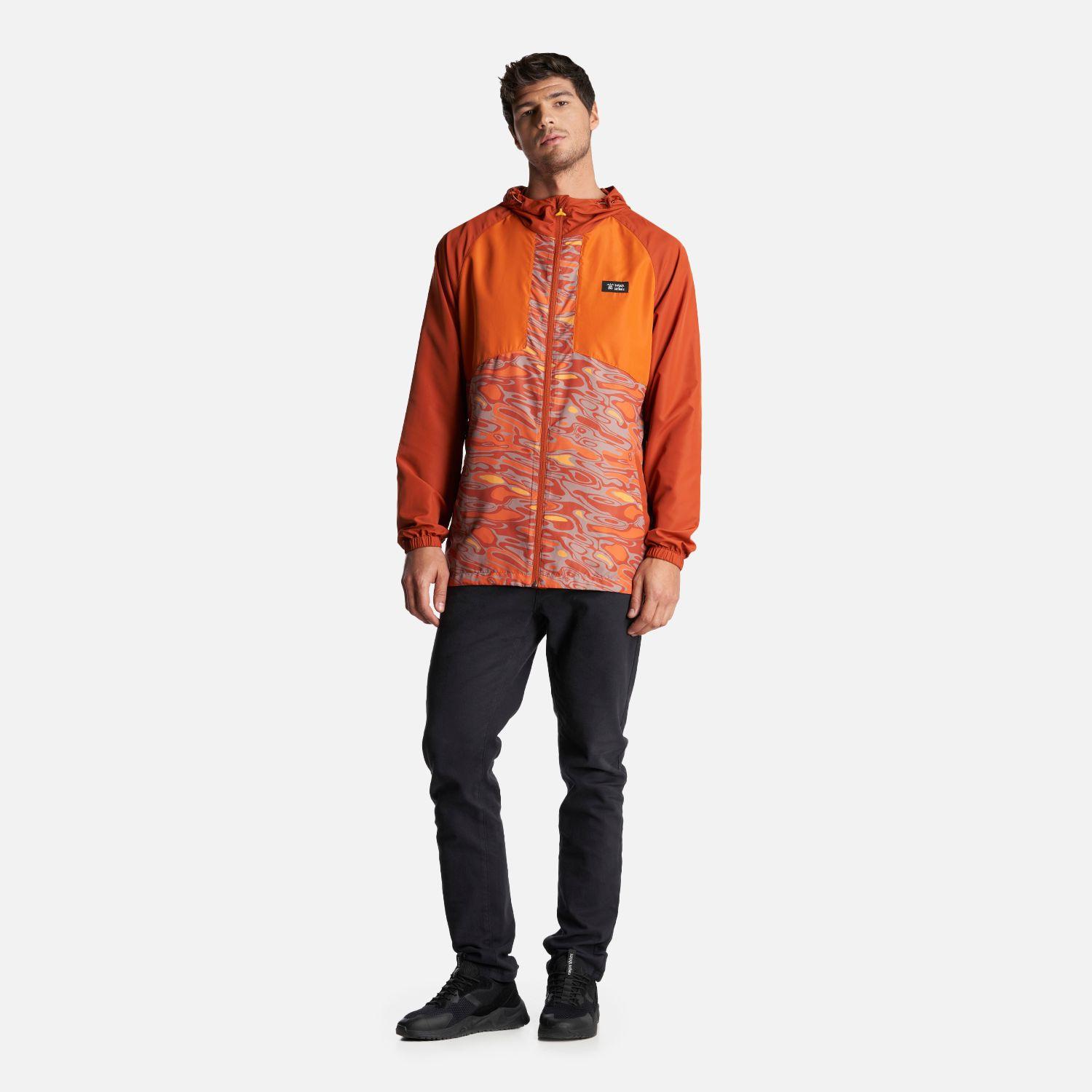 Chaqueta Hombre Aperrao Print Ladrillo Haka Honu-6