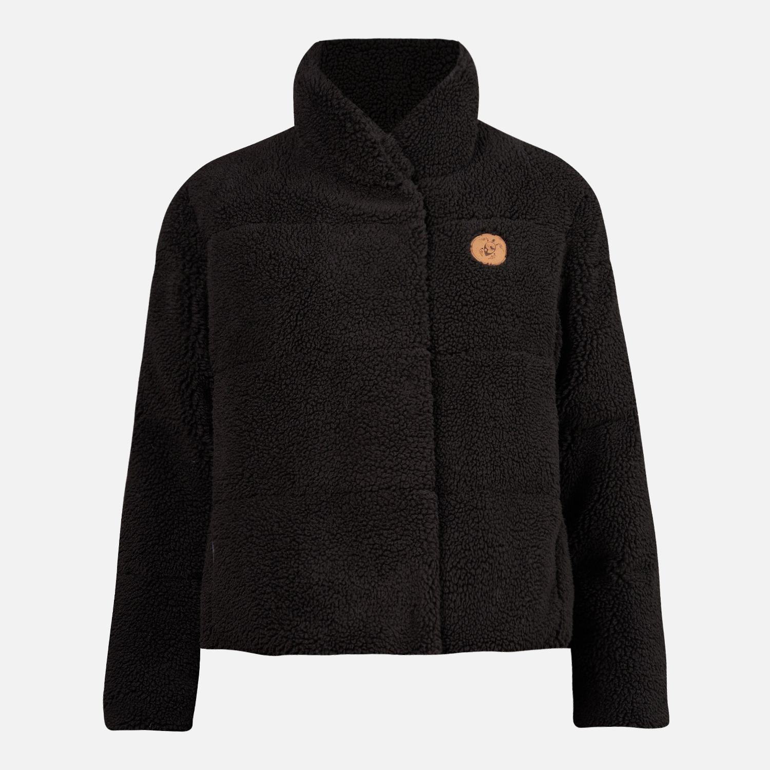 Chaqueta Mujer Aterciopelada Negro Haka Honu-9