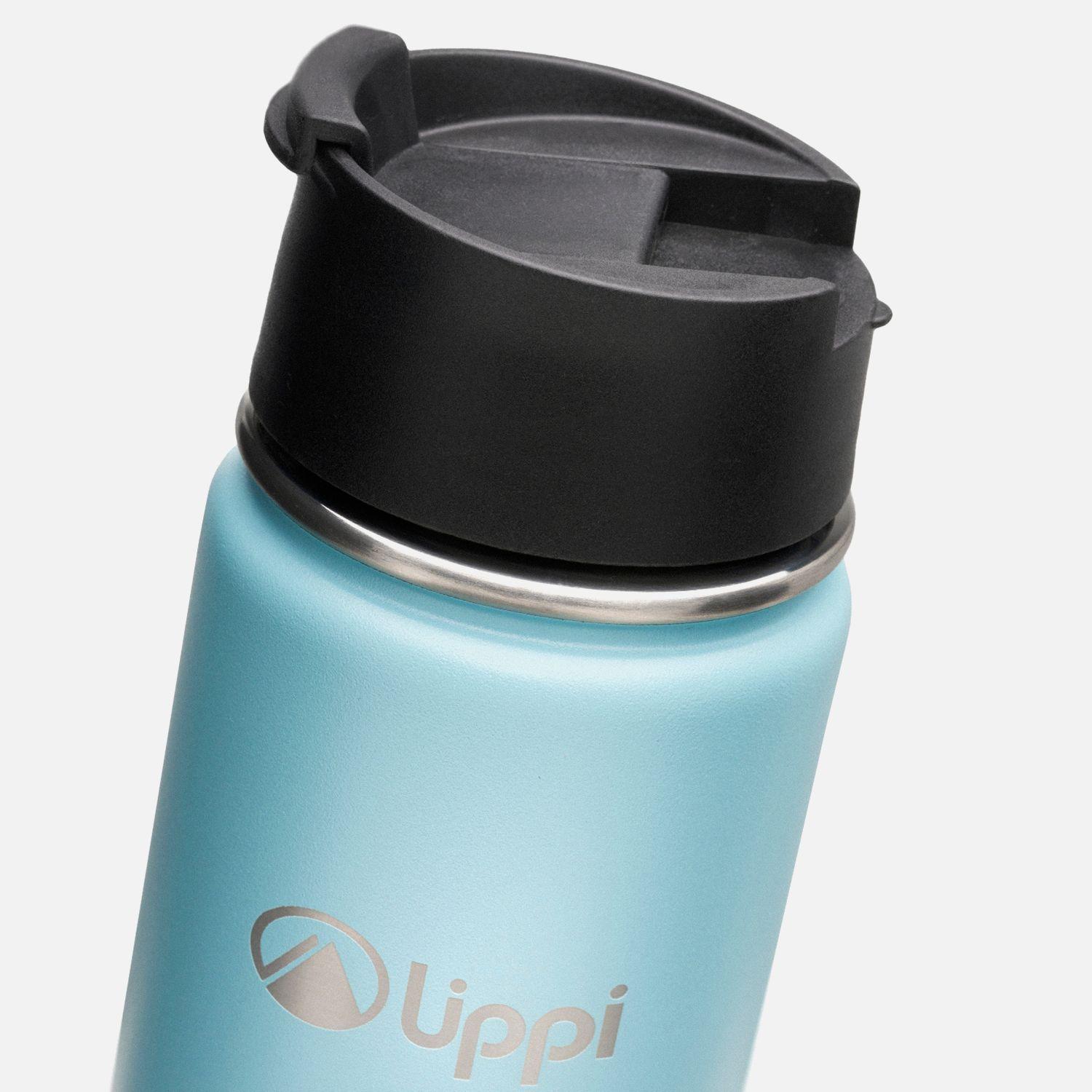 Botella Unisex Light Steel Hot Top Bottle 550 ML Azulino Lippi-1
