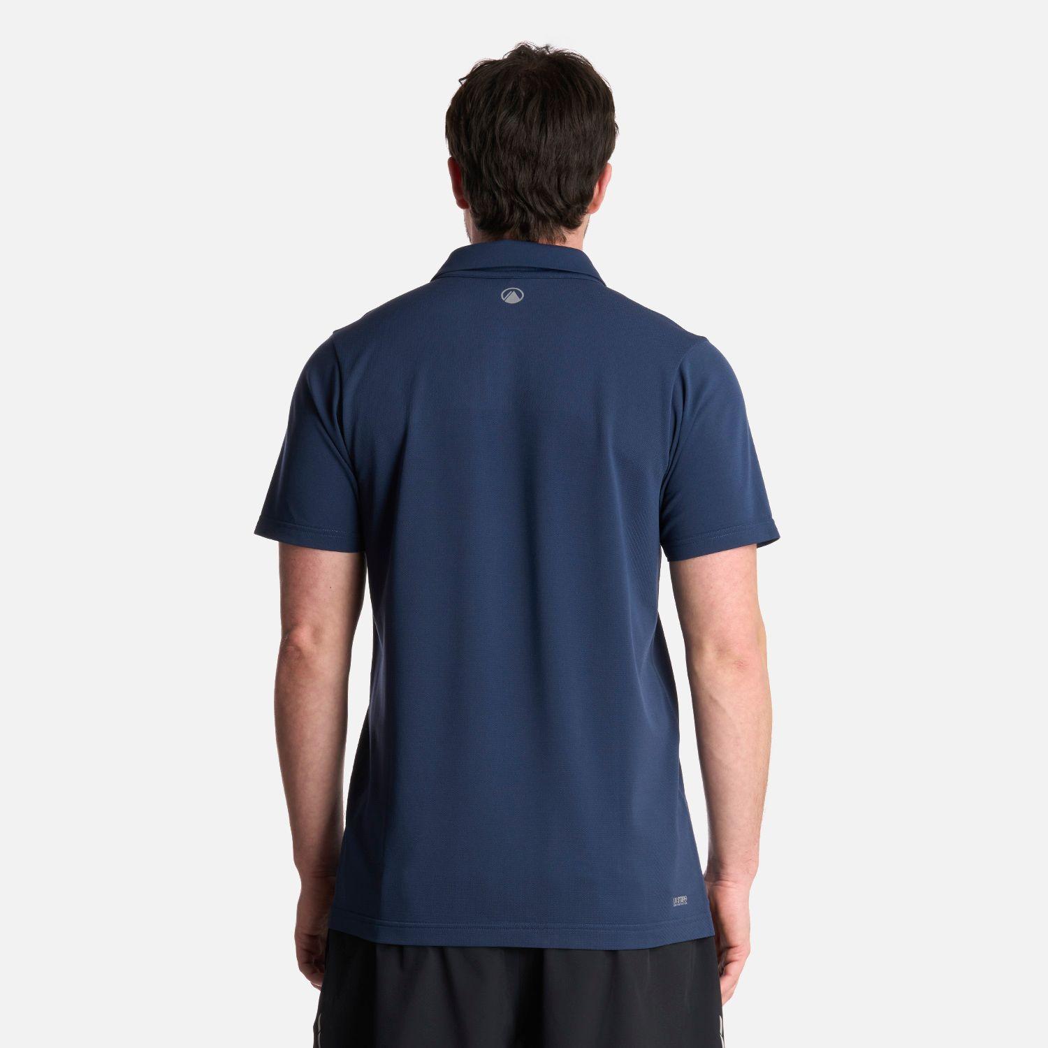 Polera Hombre B-Classic Seamless Polo Azul Marino Lippi-2