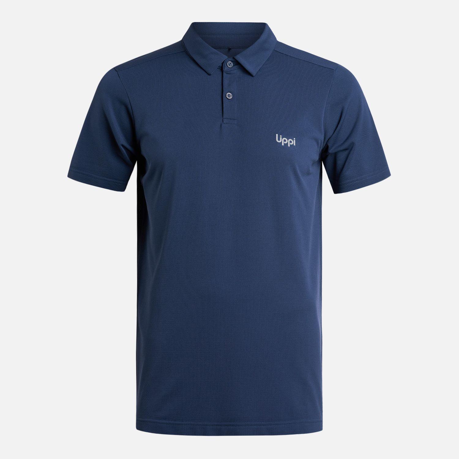 Polera Hombre B-Classic Seamless Polo Azul Marino Lippi-5